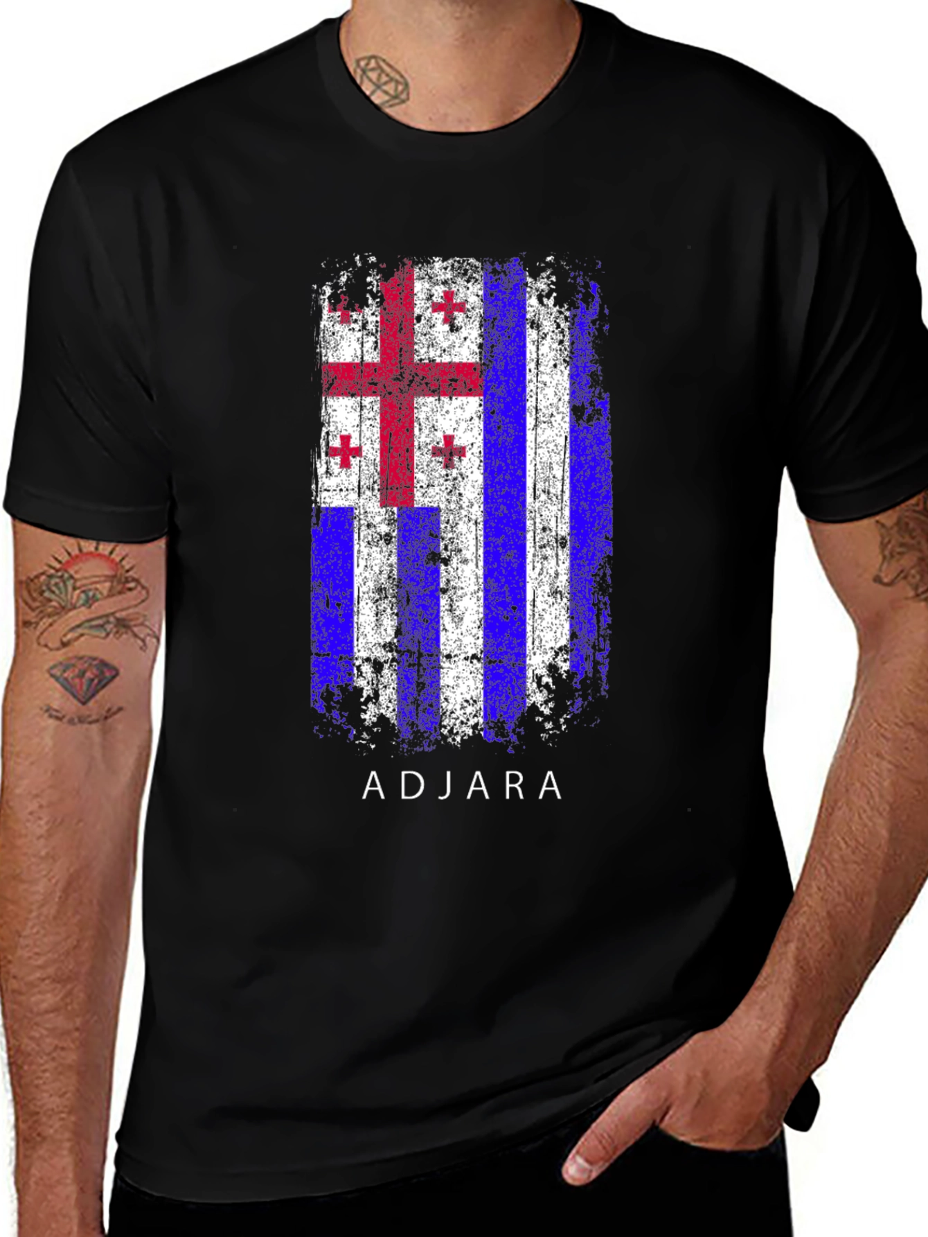 Adjara Flag Graphic T-Shirt