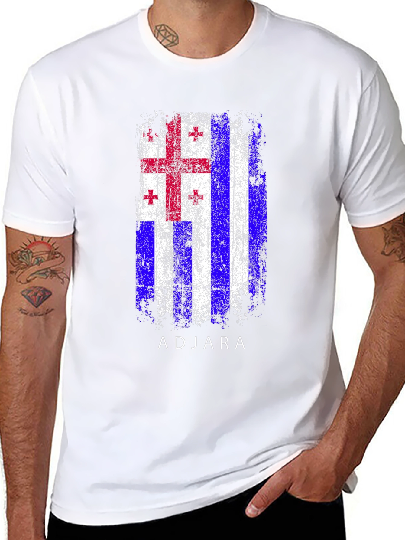 Adjara Flag Graphic T-Shirt