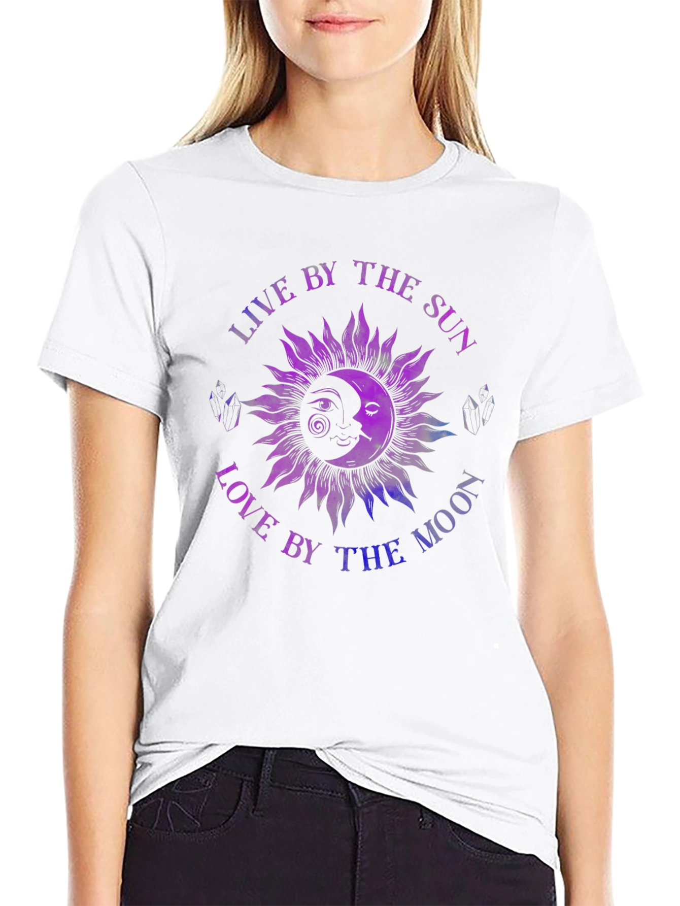 Live by The Sun Love by The Moon T-Shirt