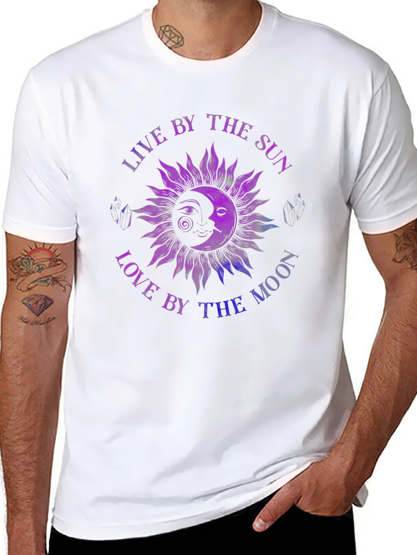 Live by The Sun Love by The Moon T-Shirt