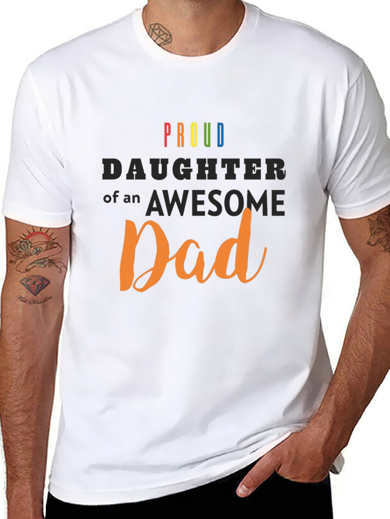 Proud Daughter of an Awesome Dad T-Shirt
