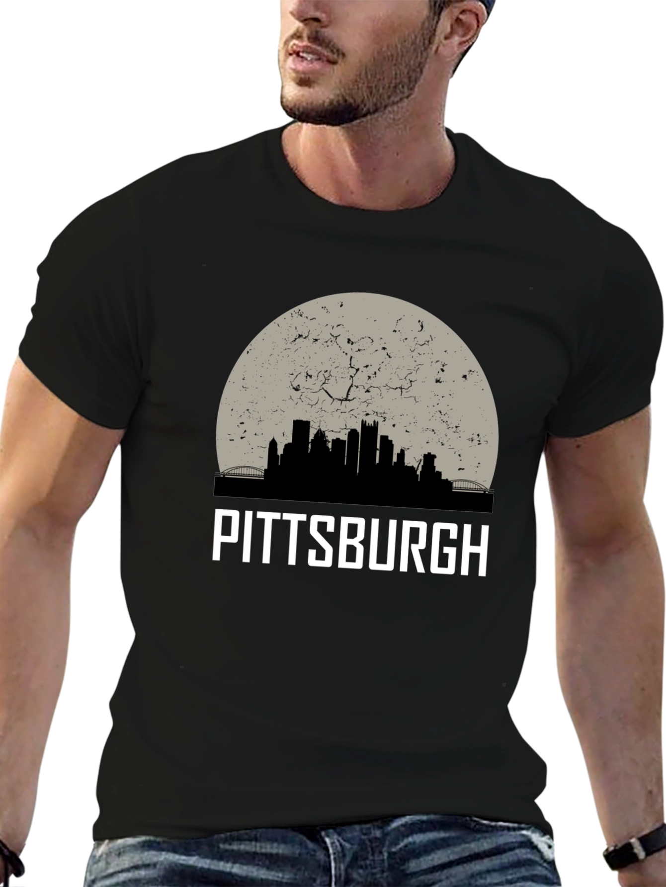 Pittsburgh Skyline Graphic T-Shirt