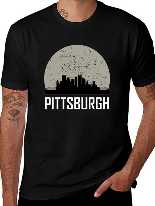 Pittsburgh Skyline Graphic T-Shirt