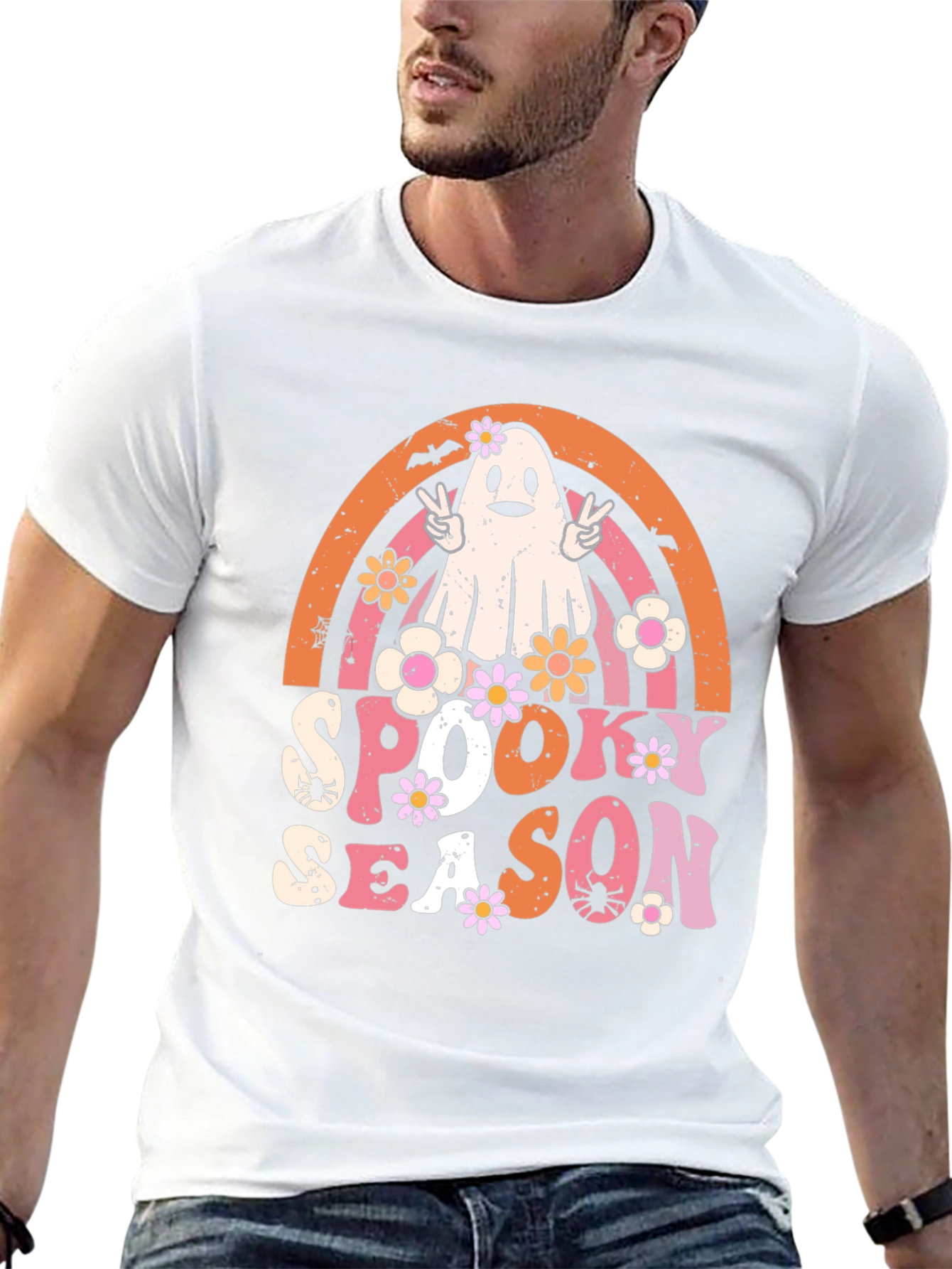 Spooky Season Ghost T-Shirt
