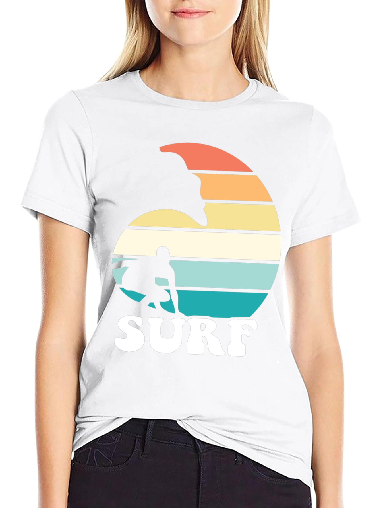 Retro Surf Graphic T-Shirt