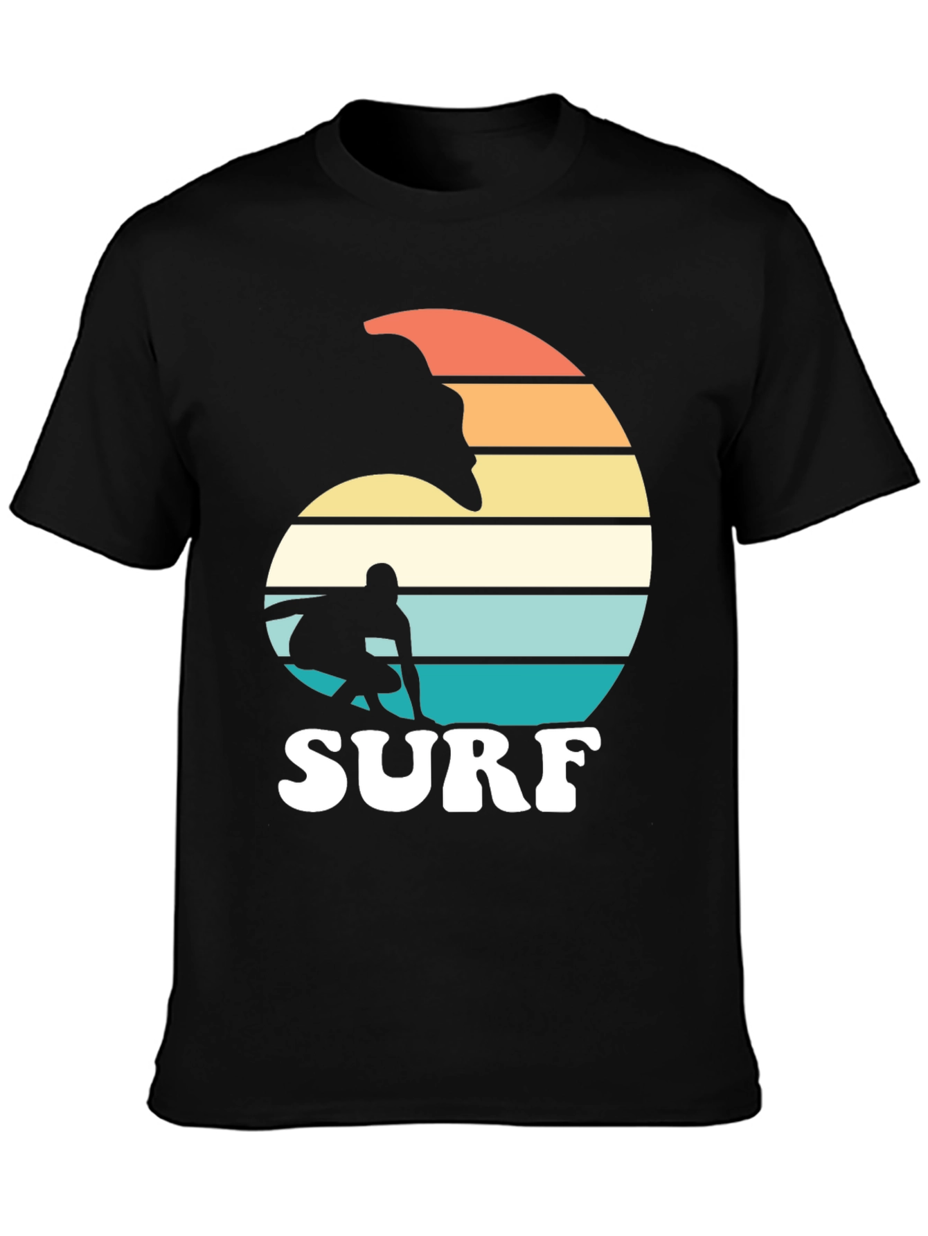 Retro Surf Graphic T-Shirt