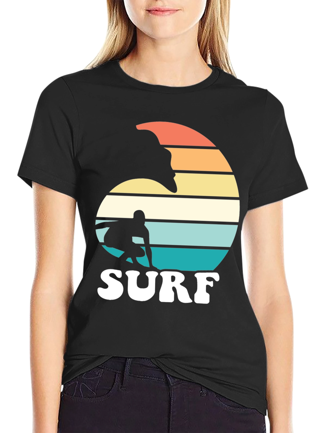 Retro Surf Graphic T-Shirt