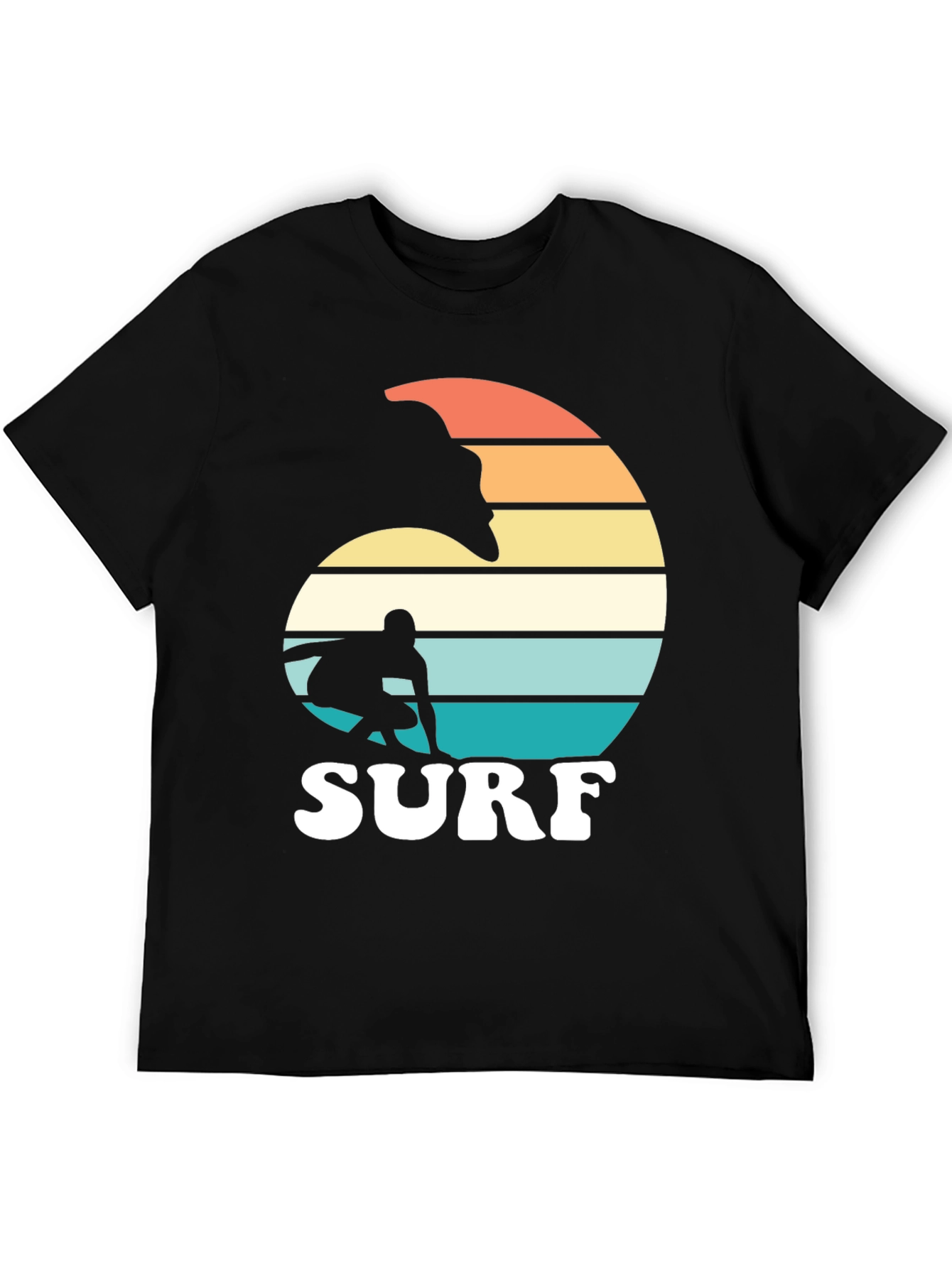 Retro Surf Graphic T-Shirt