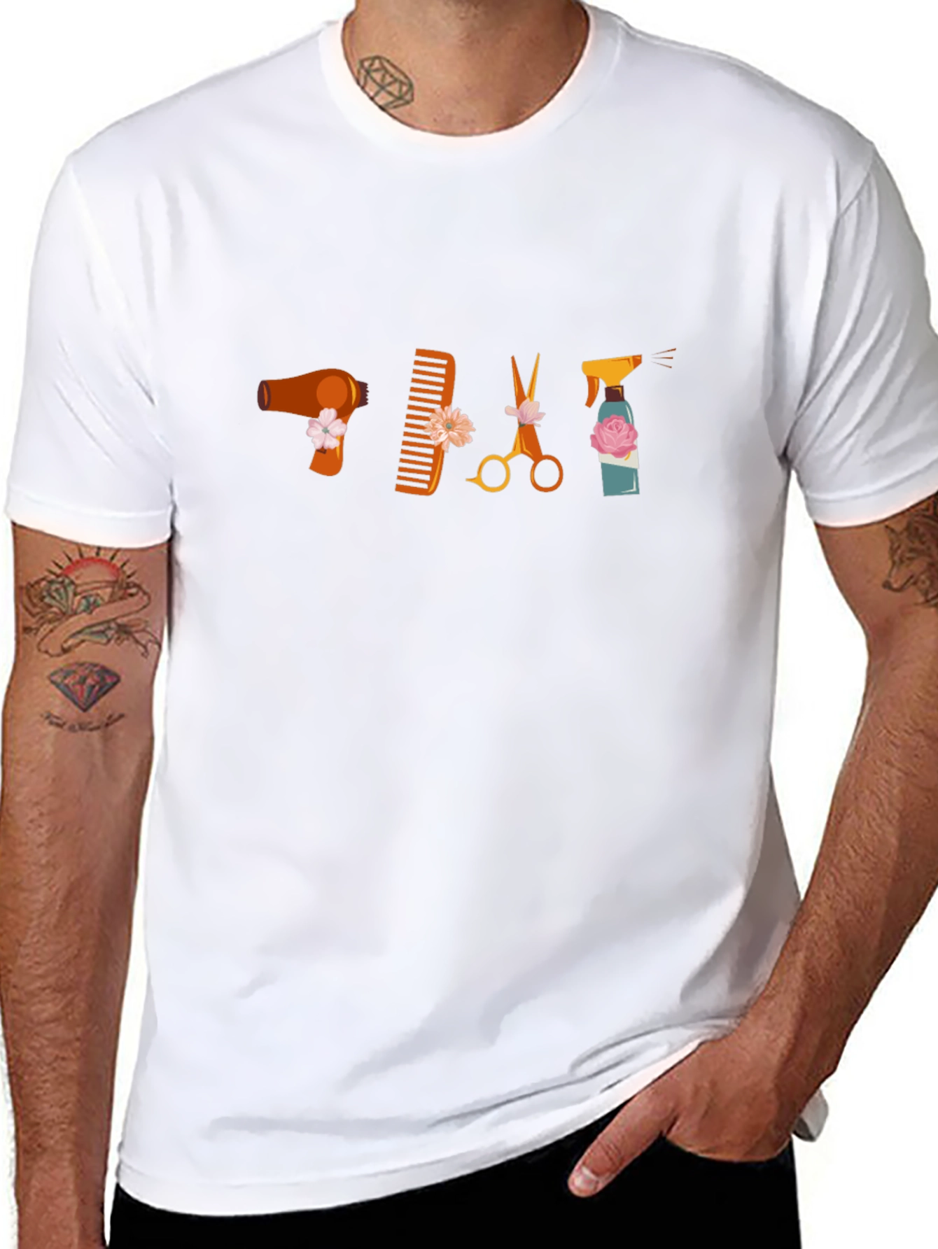 Stylist Tools T-Shirt: Hairdresser Gift