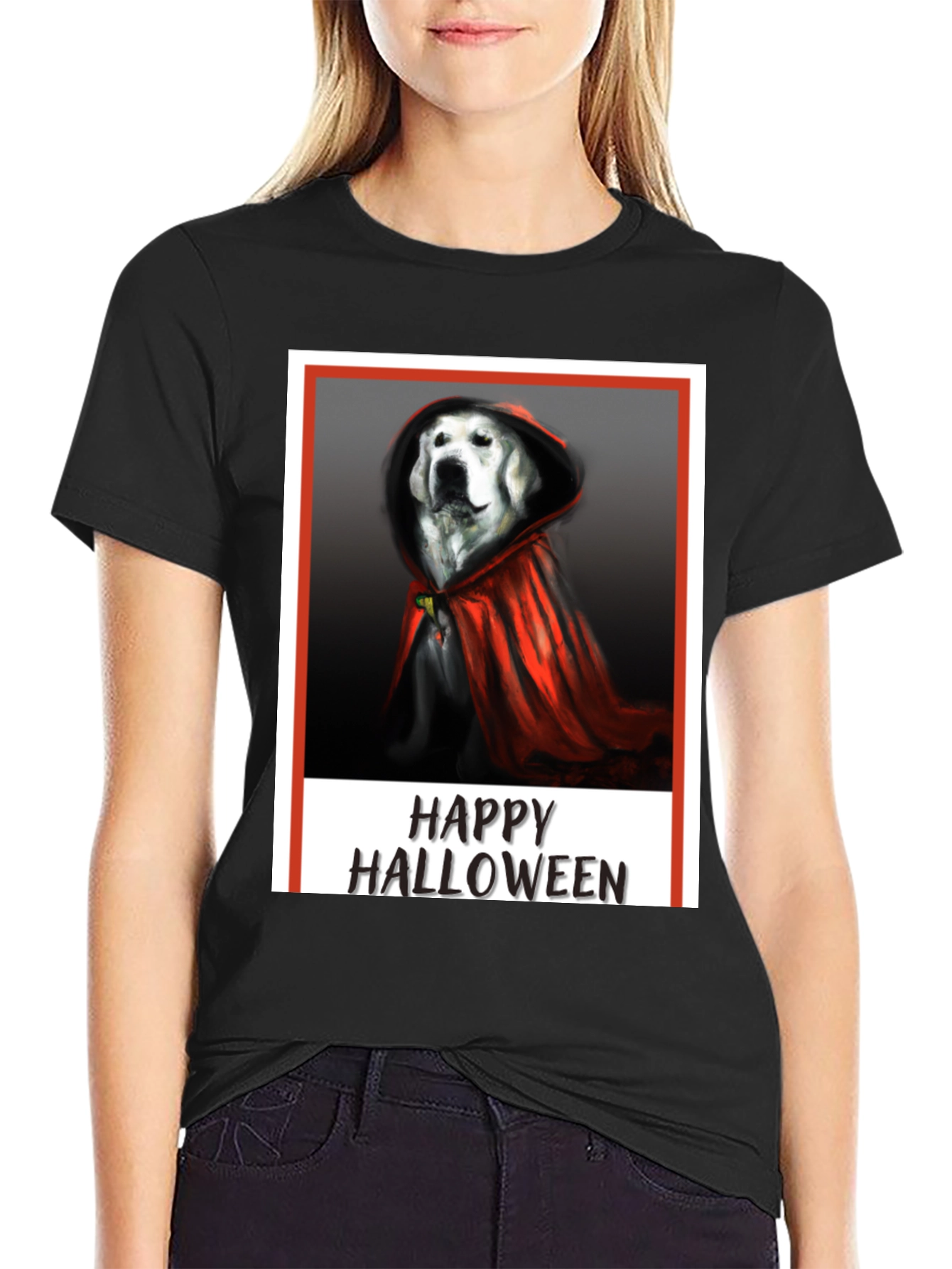 Happy Halloween Dog T-Shirt Costume Tee