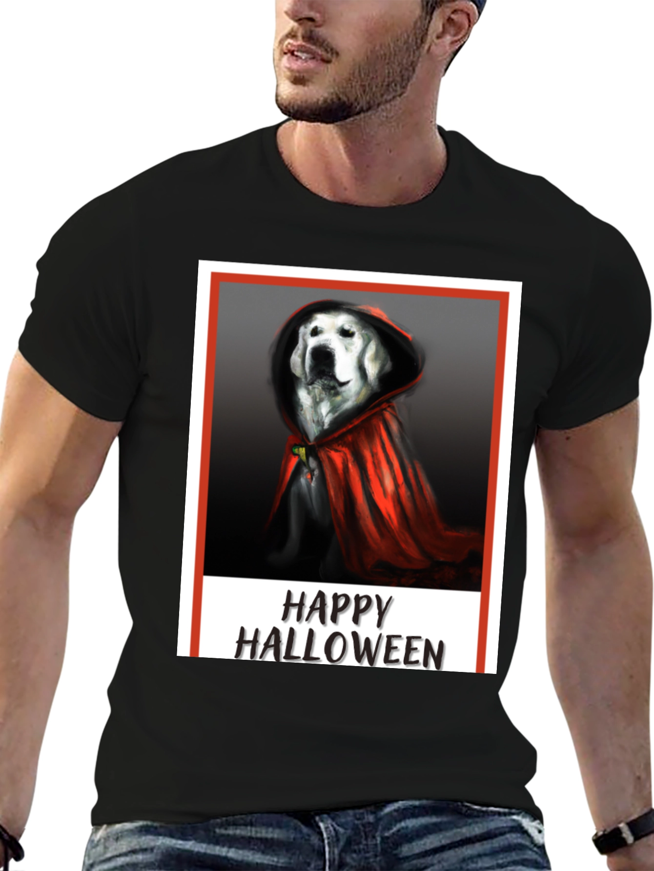 Happy Halloween Dog T-Shirt Costume Tee