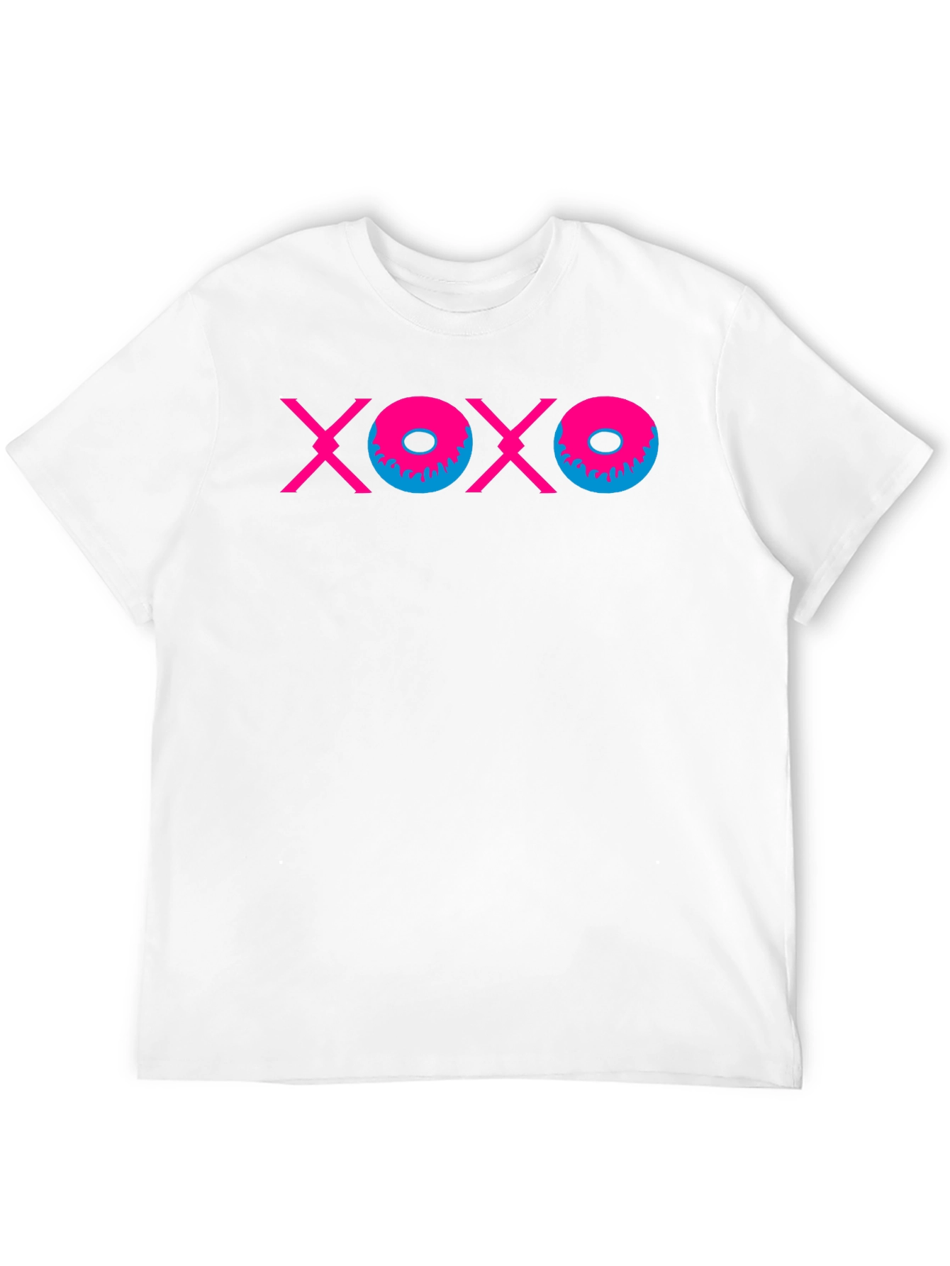 XOXO Graphic Tee - Trendy Hugs & Kisses T-Shirt
