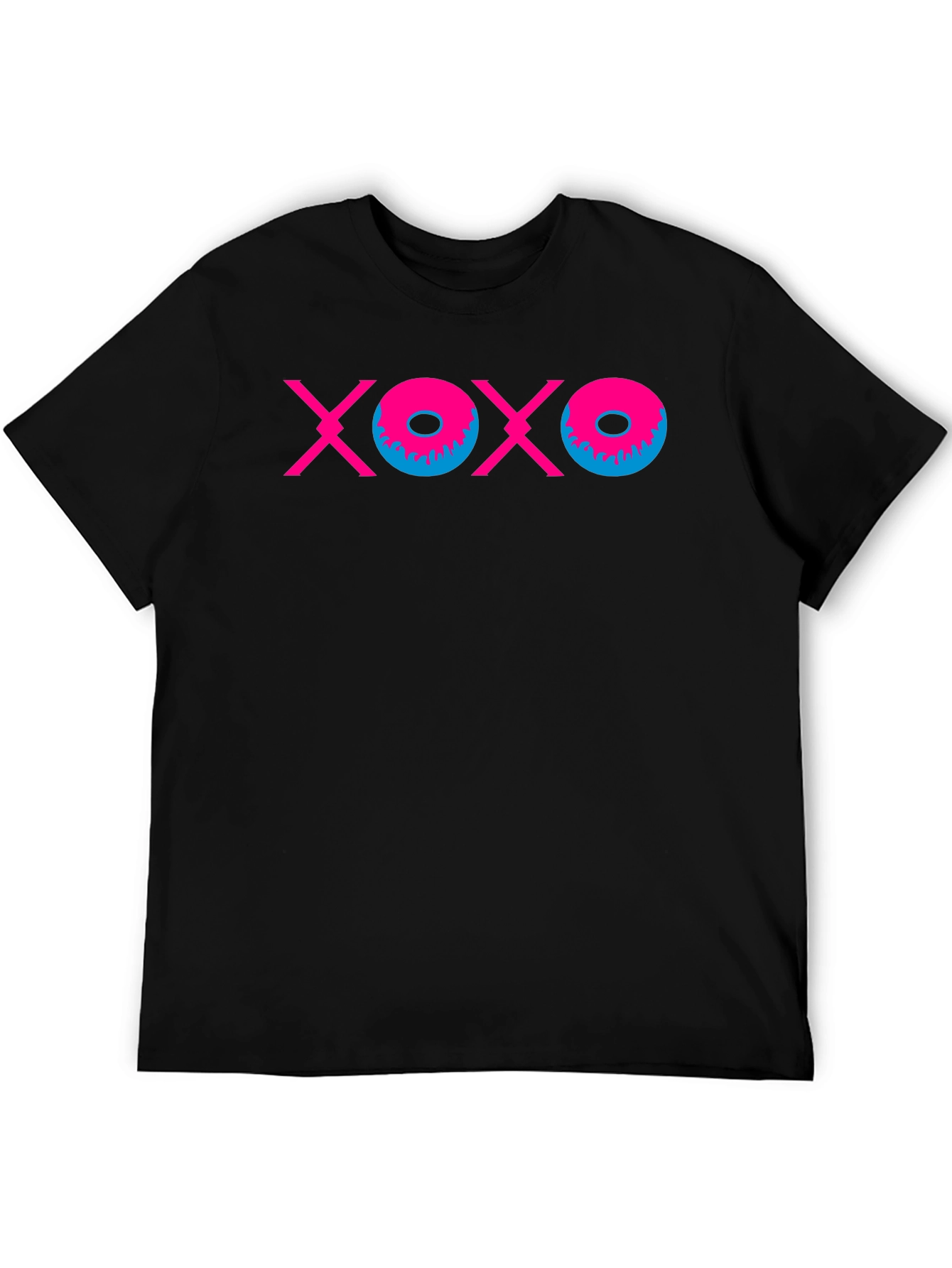 XOXO Graphic Tee - Trendy Hugs & Kisses T-Shirt