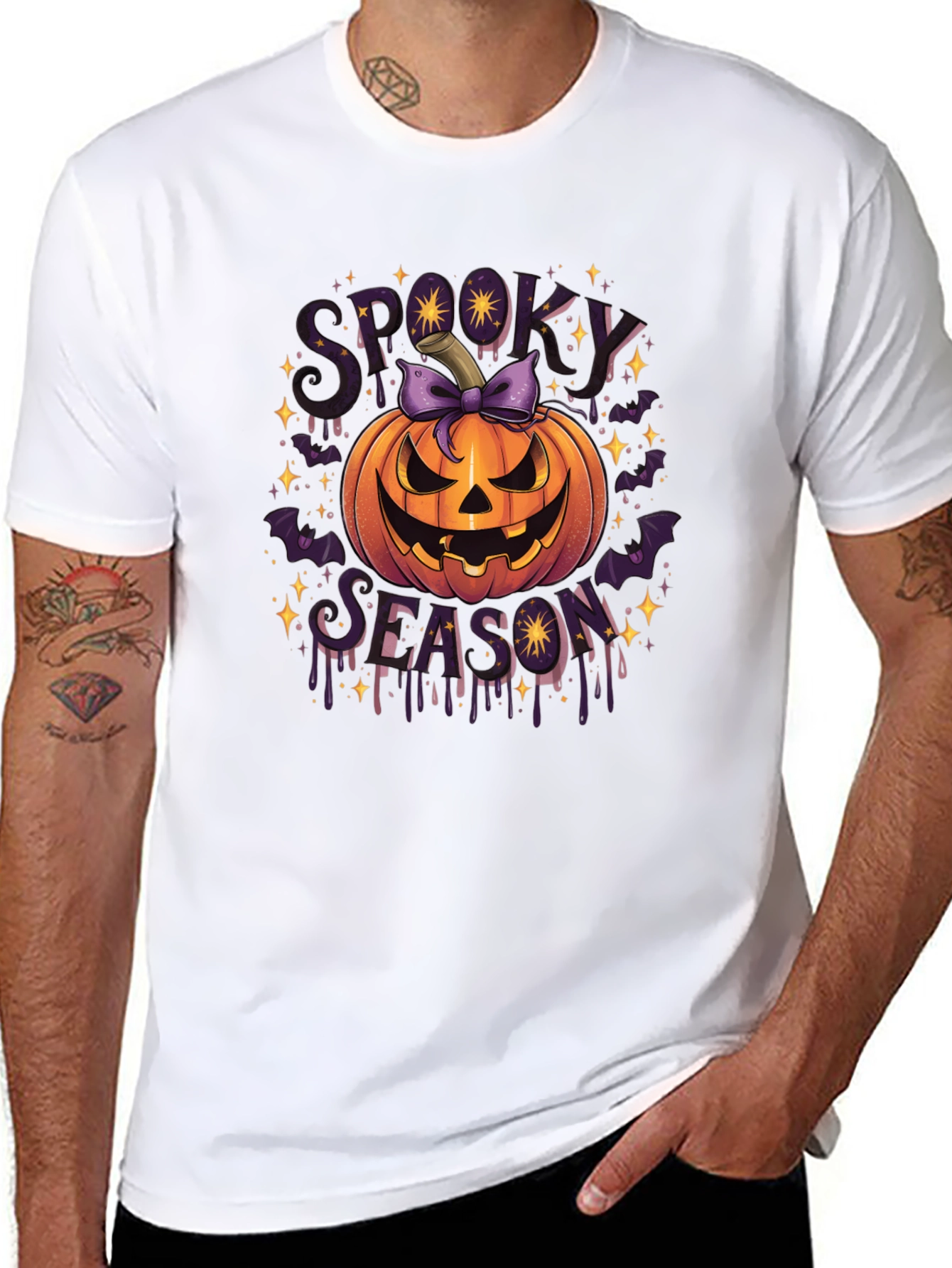 Spooky Season Halloween Pumpkin T-Shirt