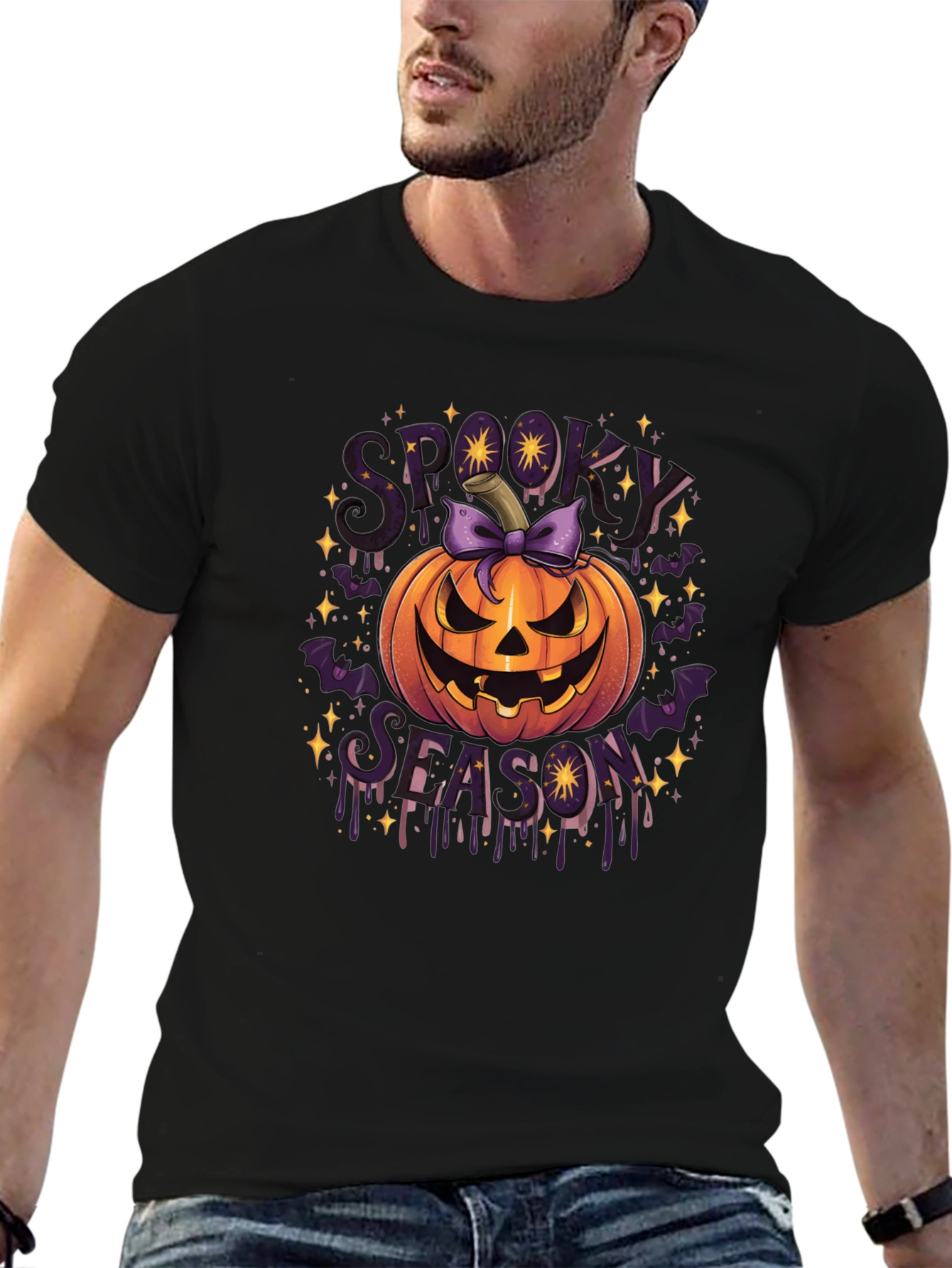 Spooky Season Halloween Pumpkin T-Shirt
