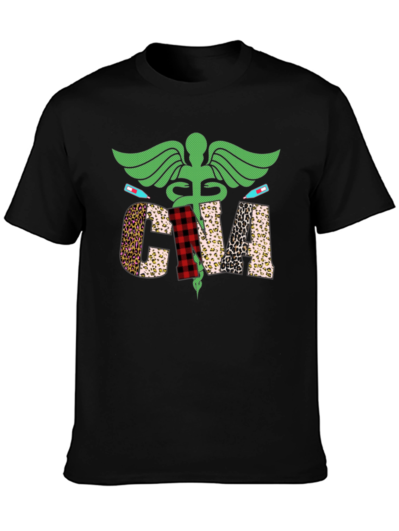 CNA Patterned Graphic Tee