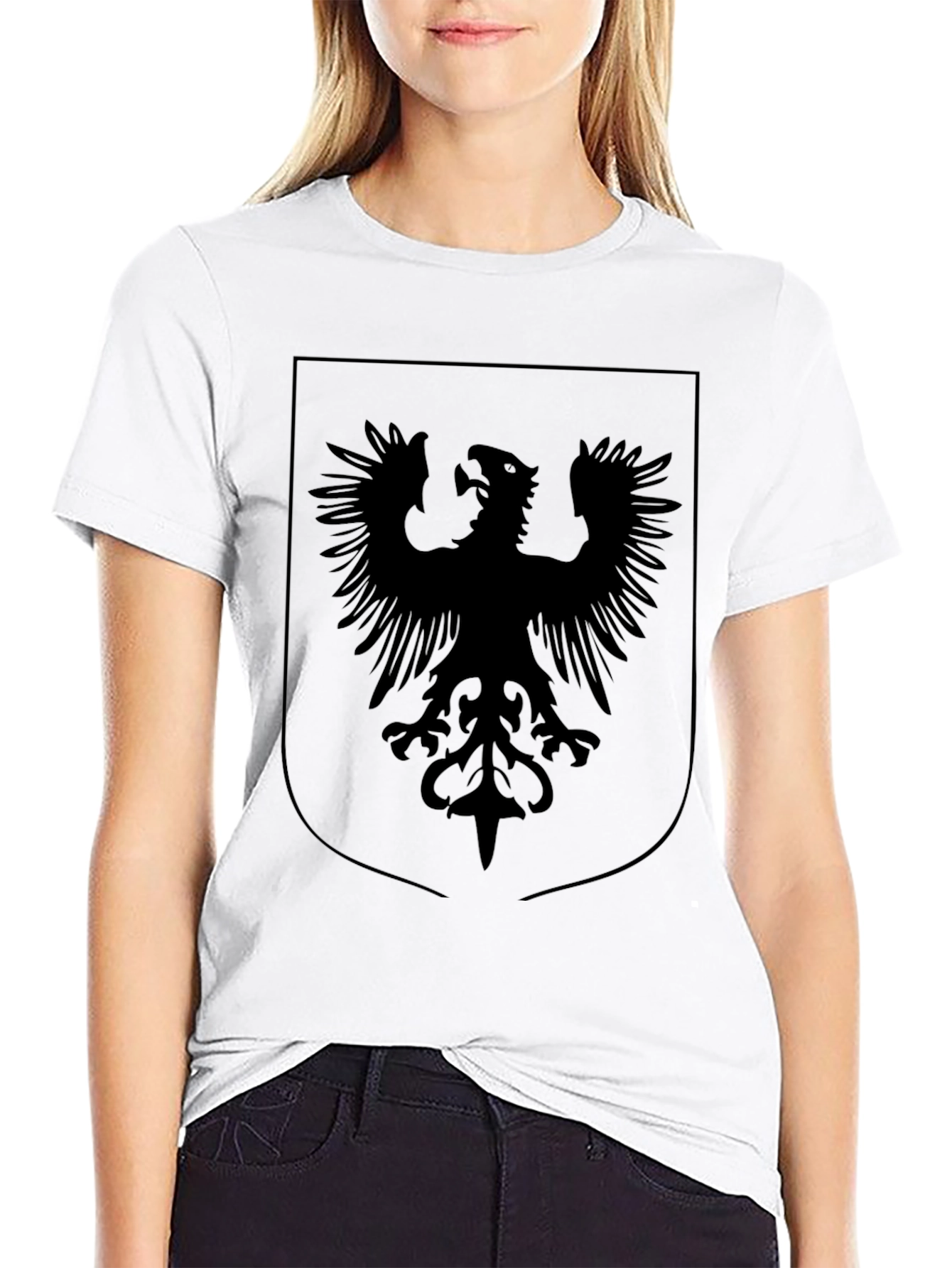 Black Eagle Shield Graphic Tee