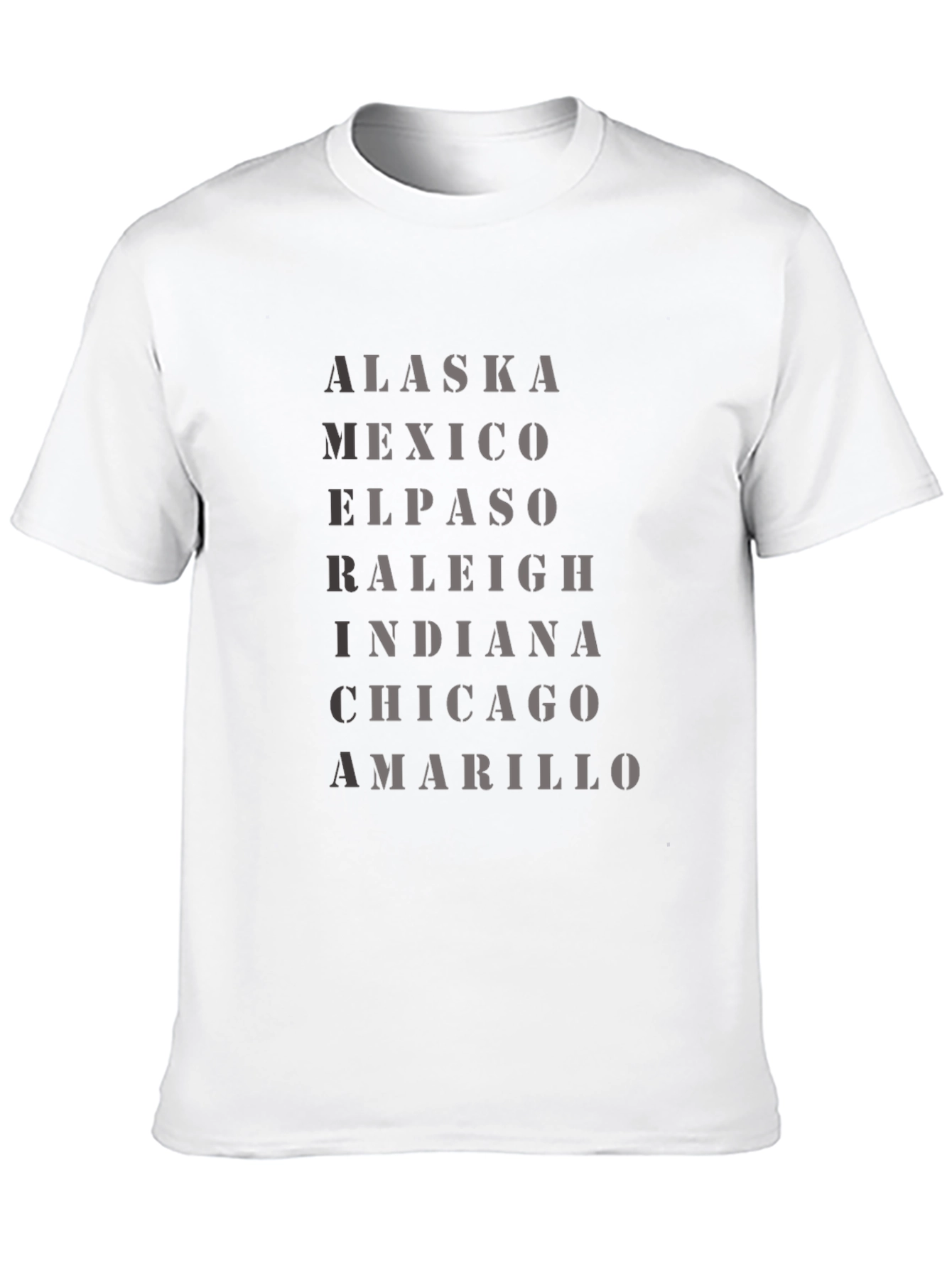Travel Destination Black T-Shirt