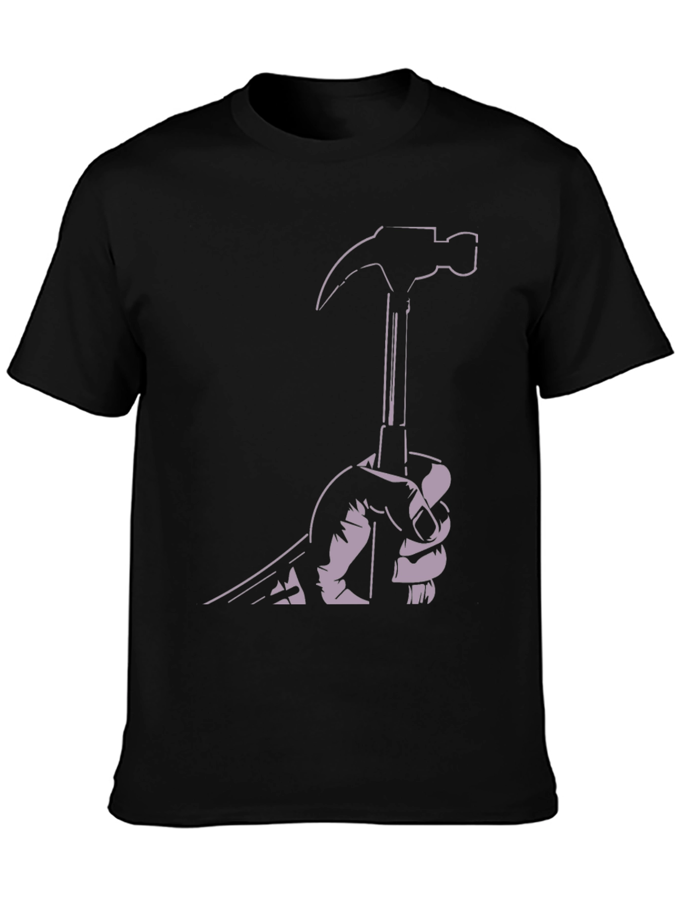 Hammer Time Black Graphic Tee