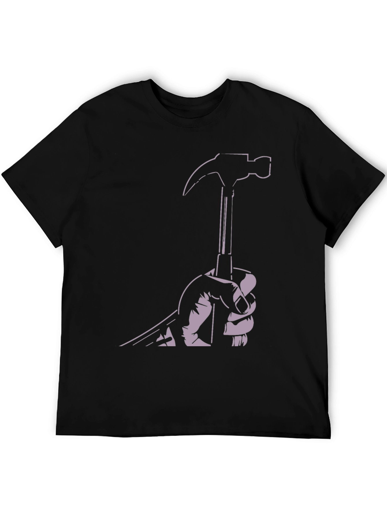 Hammer Time Black Graphic Tee