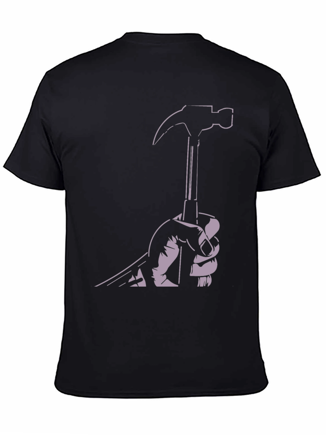 Hammer Time Black Graphic Tee