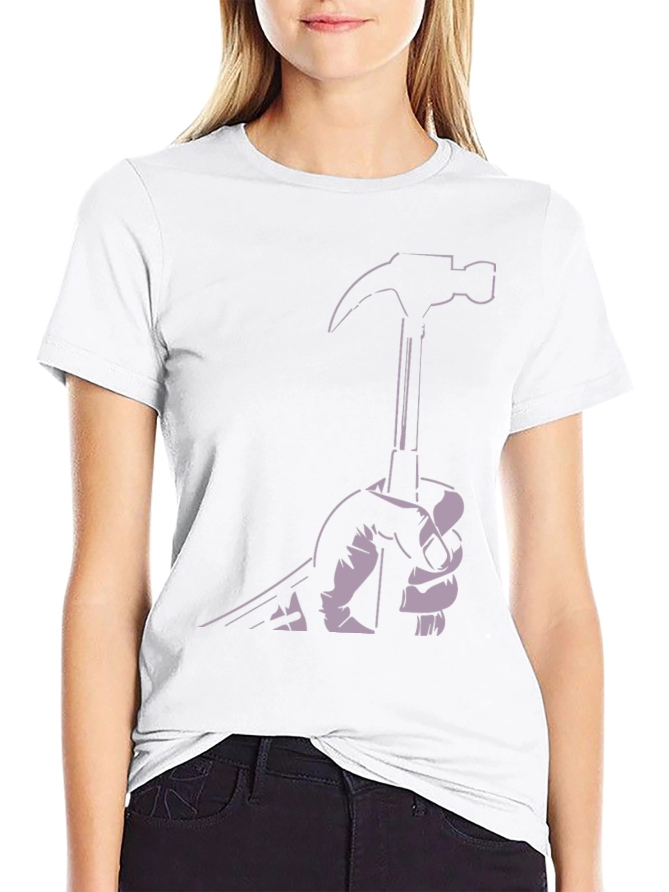 Hammer Time Black Graphic Tee