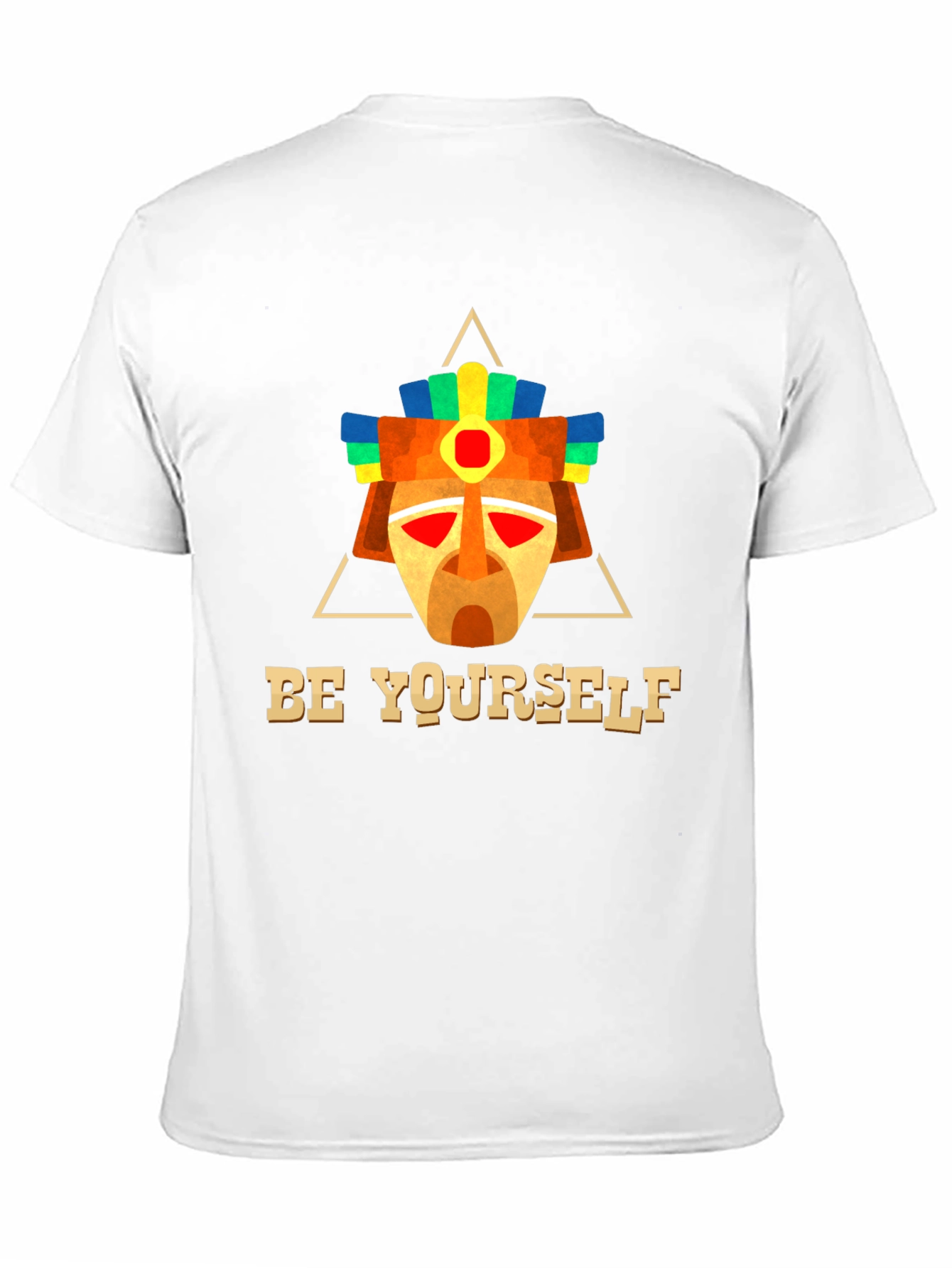 Be Yourself Aztec Mask T-Shirt