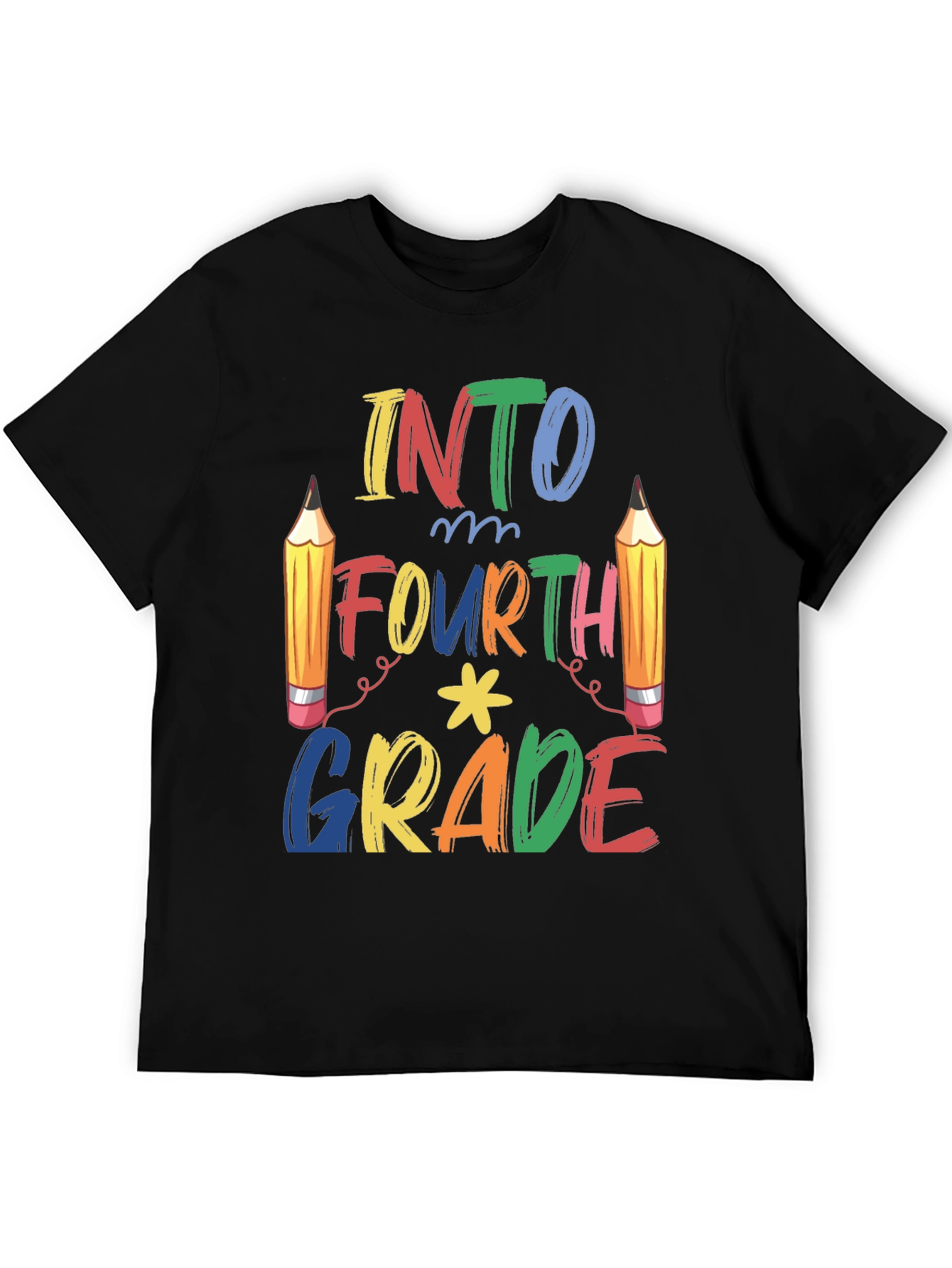 Into Fourth Grade T-Shirt - Back to School