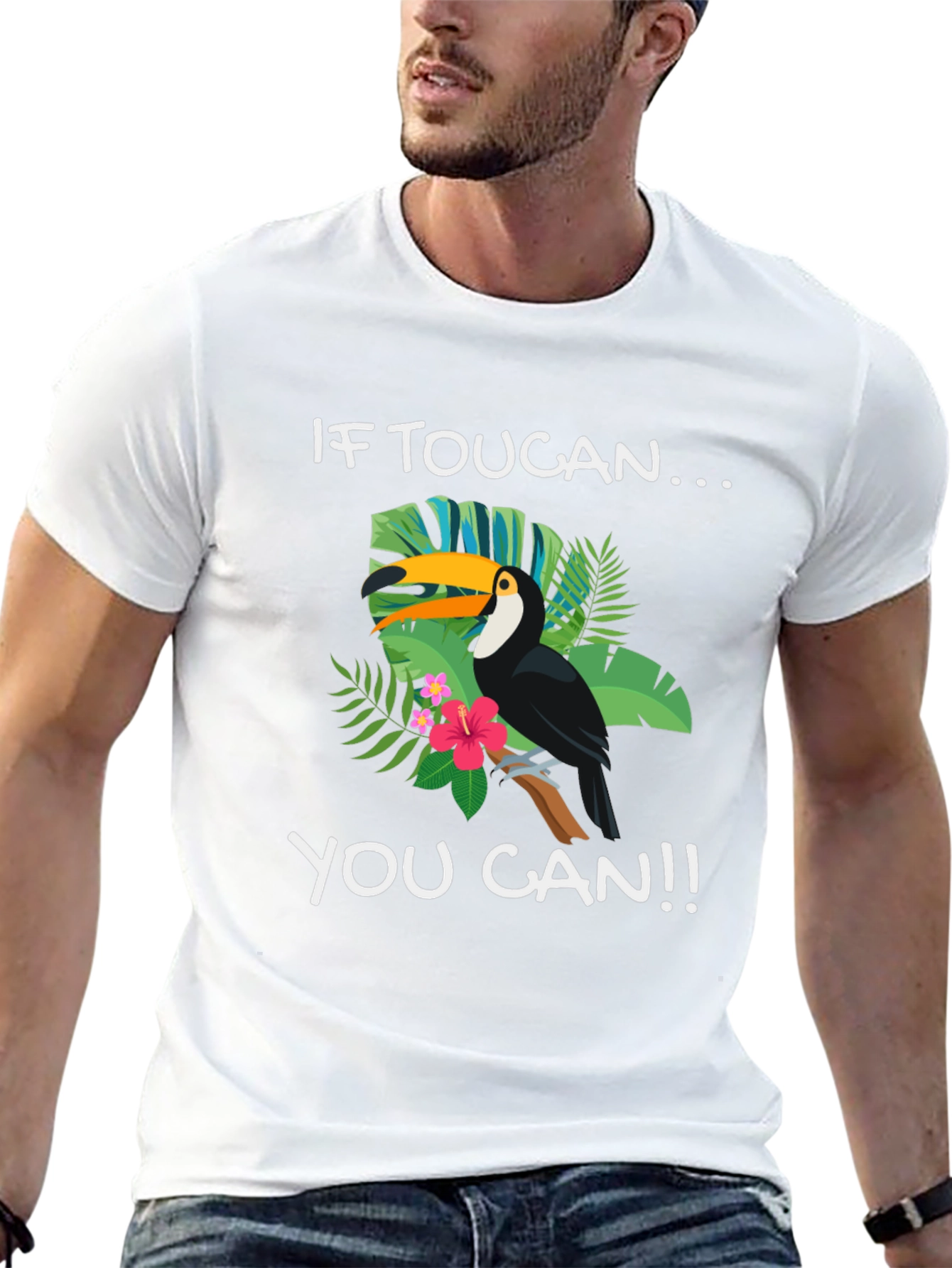 If Toucan You Can T-Shirt Black