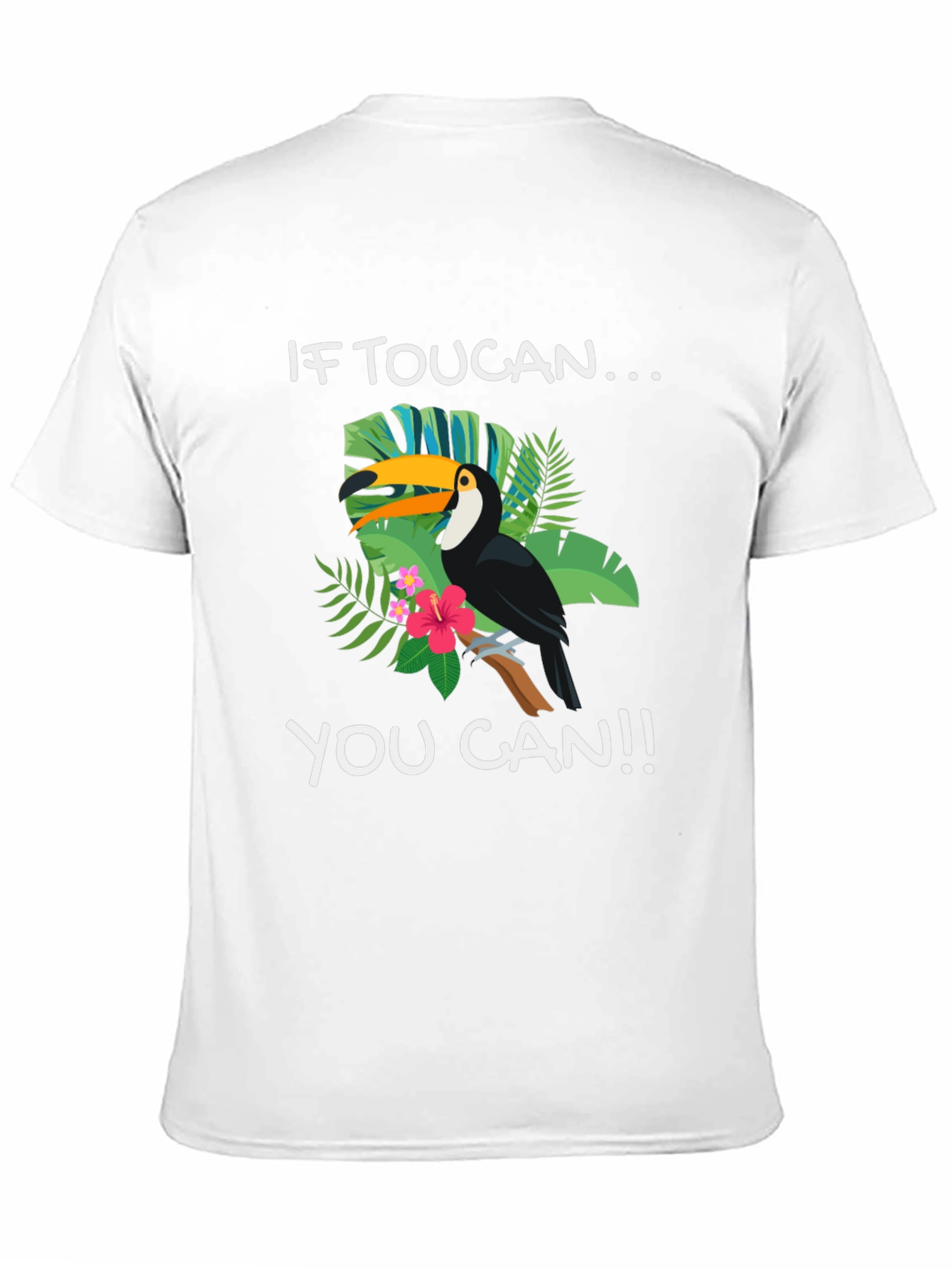 If Toucan You Can T-Shirt Black