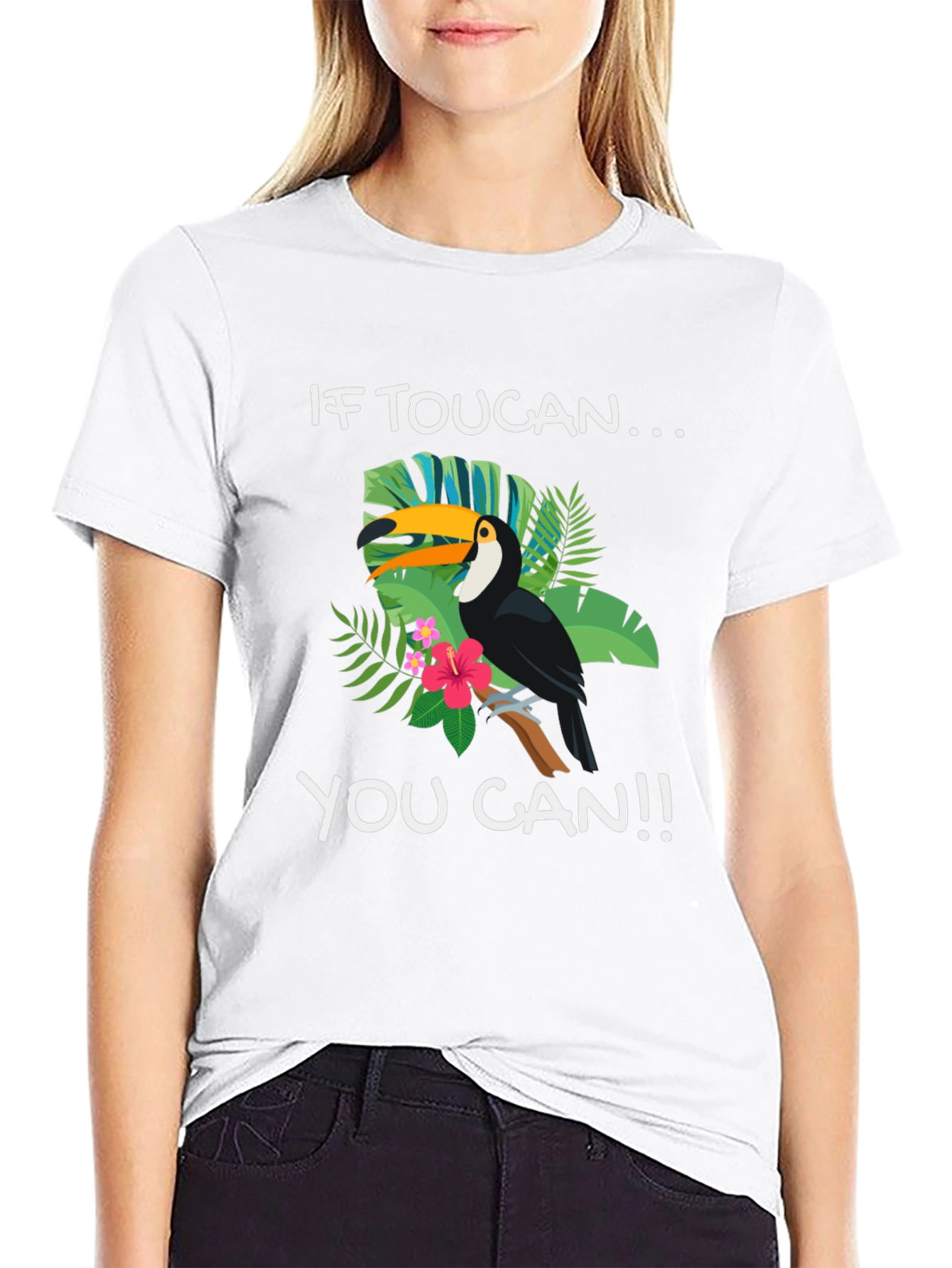 If Toucan You Can T-Shirt Black