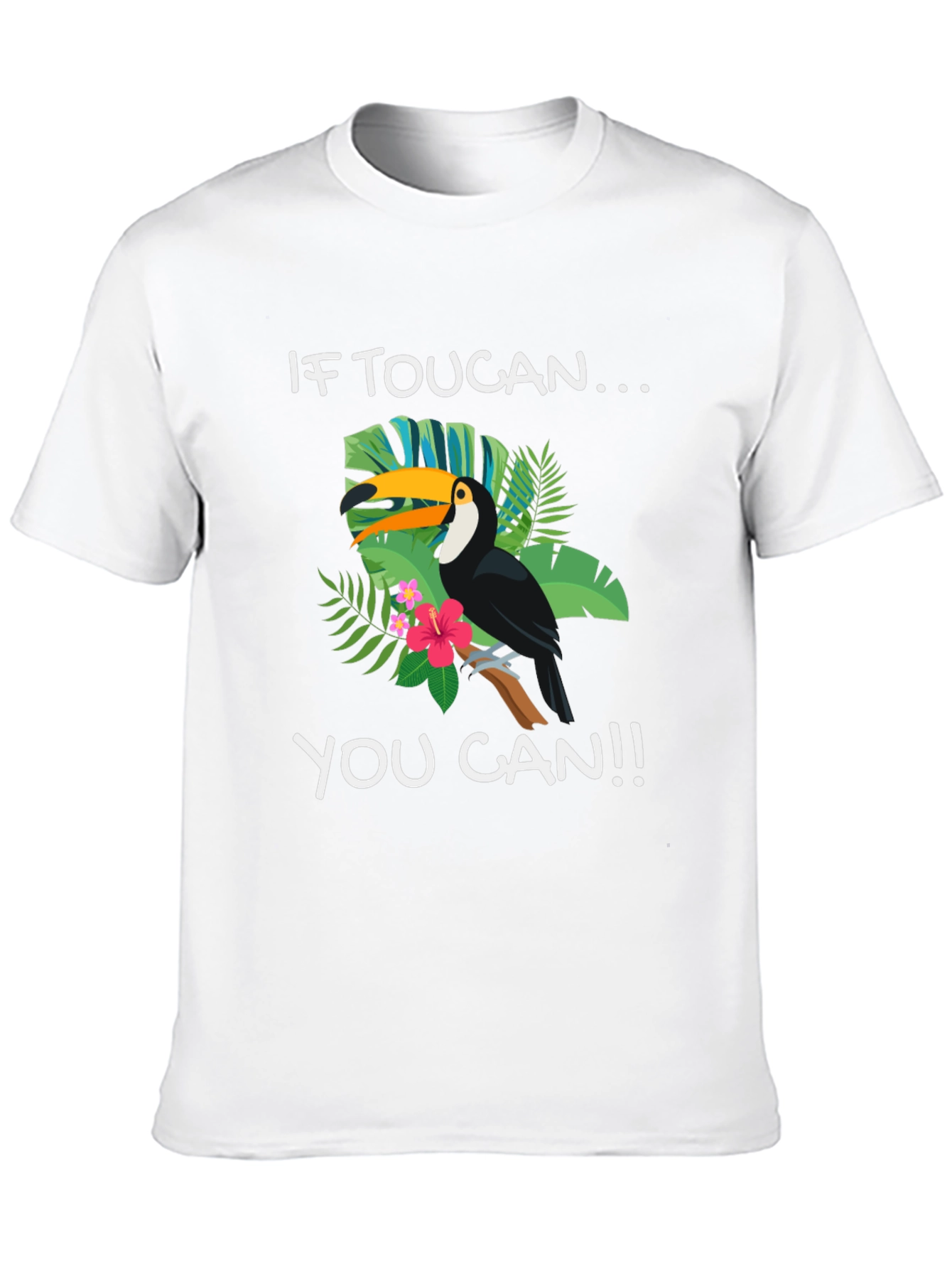 If Toucan You Can T-Shirt Black