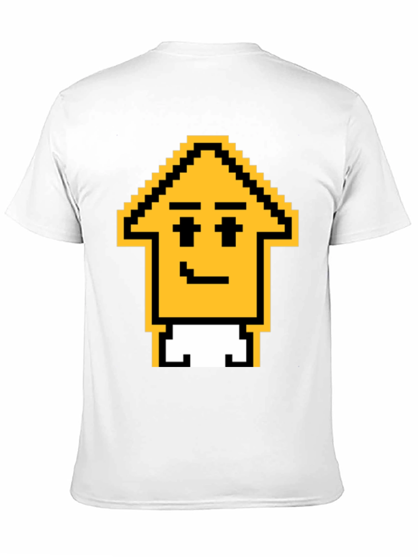 Pixel Arrow Head Graphic T-Shirt - Black