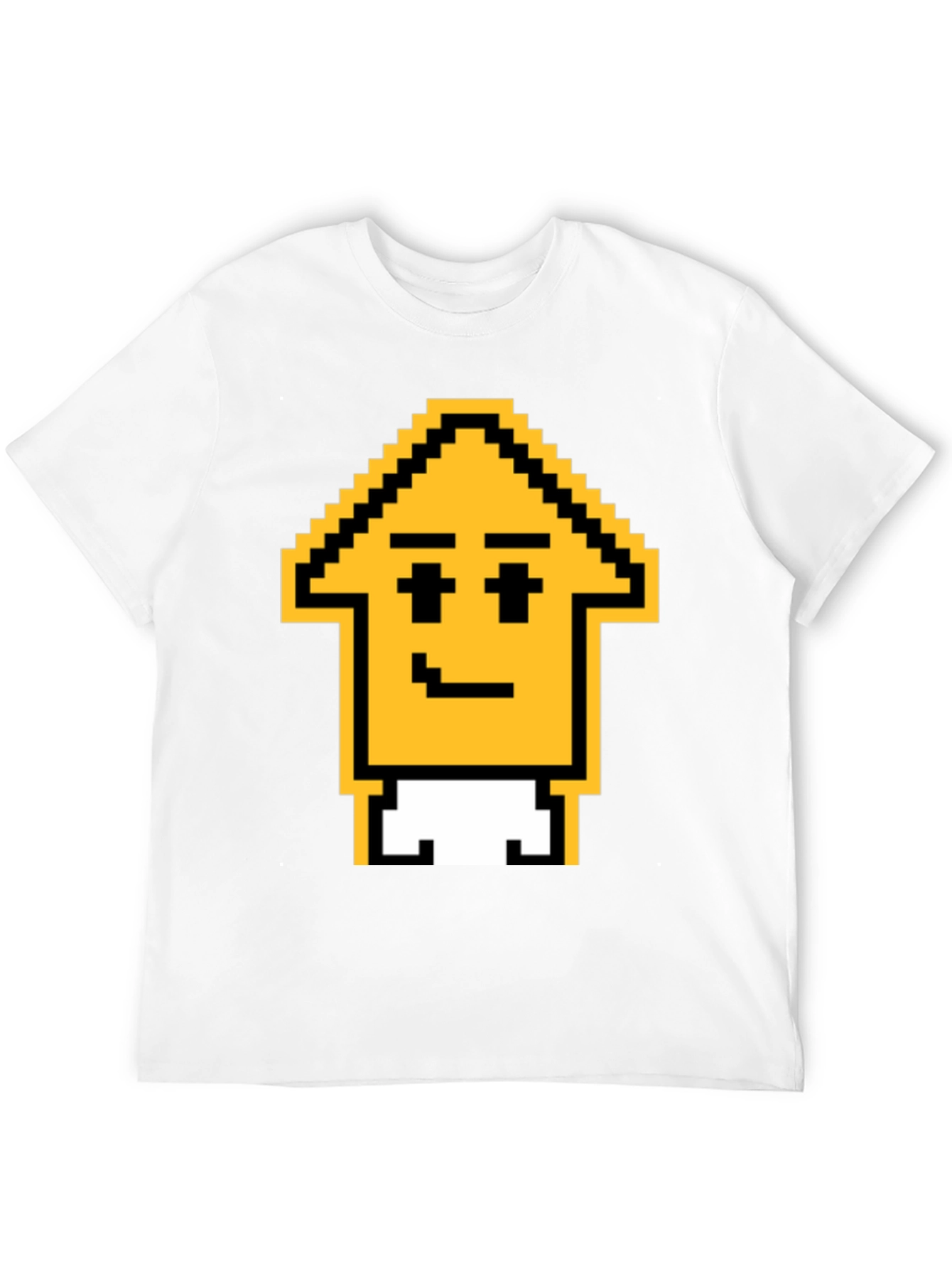 Pixel Arrow Head Graphic T-Shirt - Black