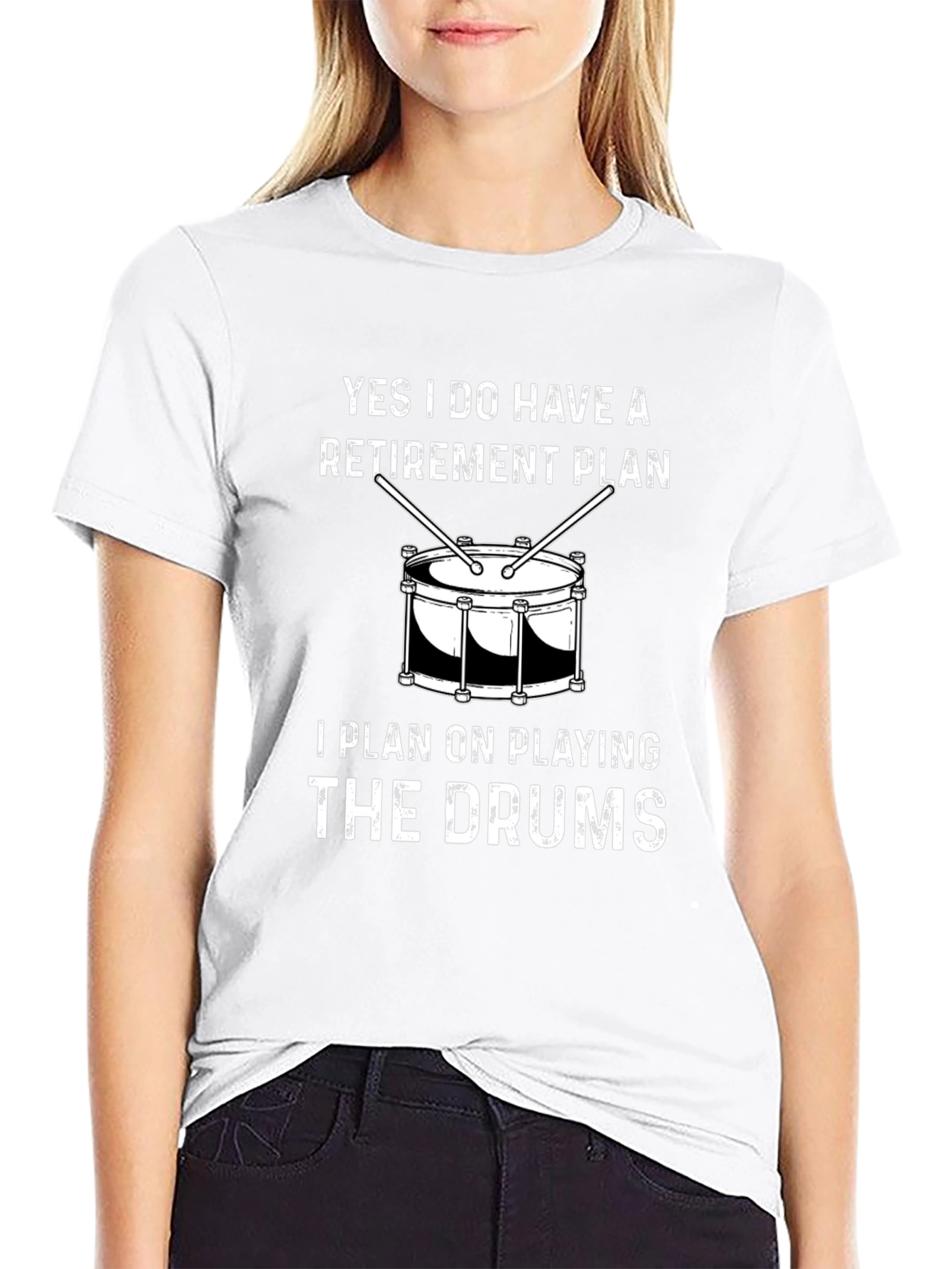 Funny Drummer Retirement Plan T-Shirt