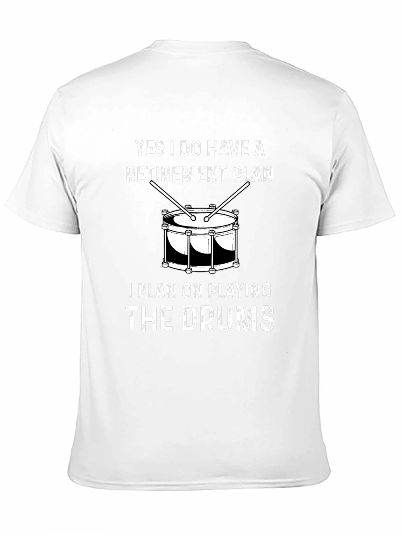 Funny Drummer Retirement Plan T-Shirt