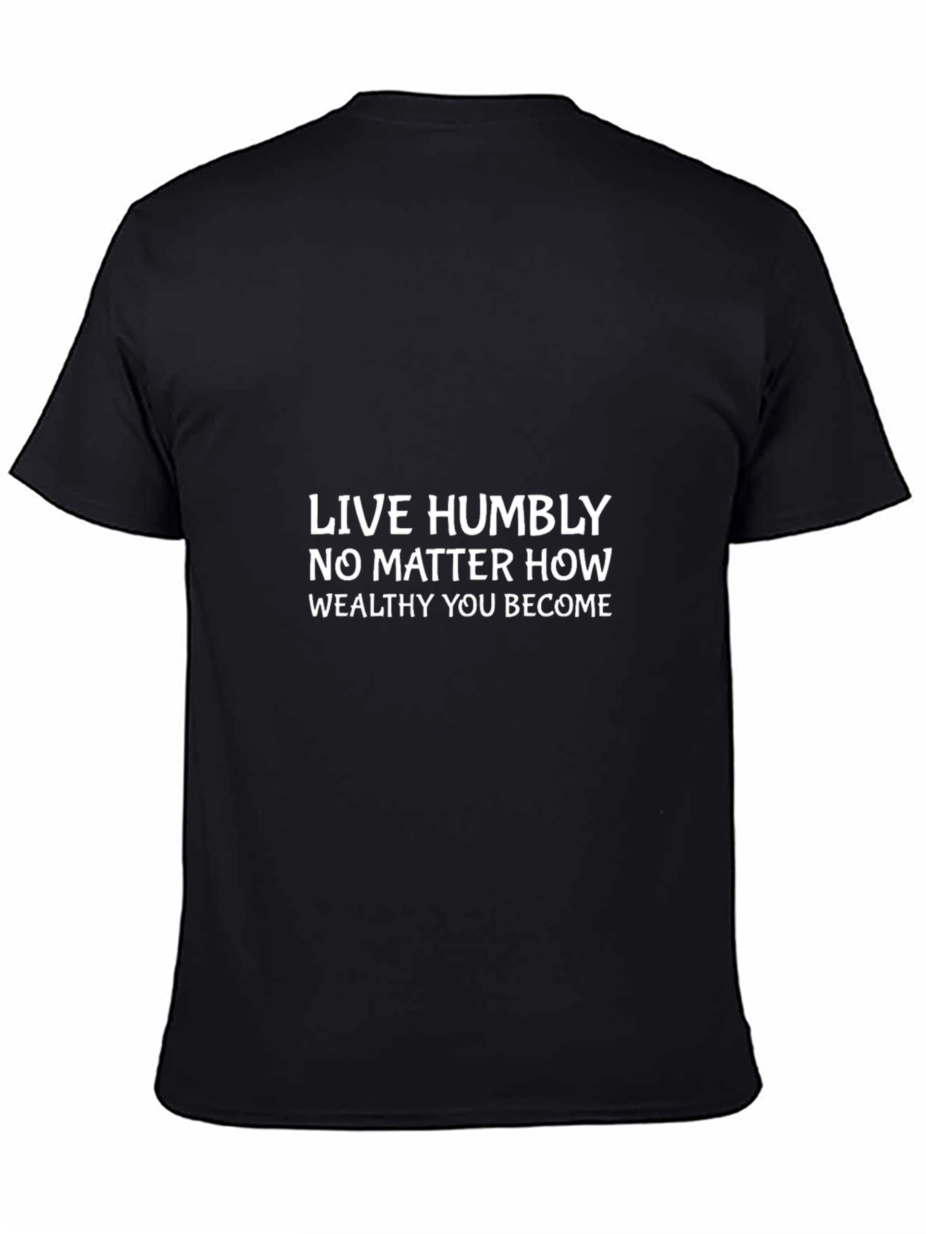 Live Humbly Graphic Tee - Mens Black T-Shirt