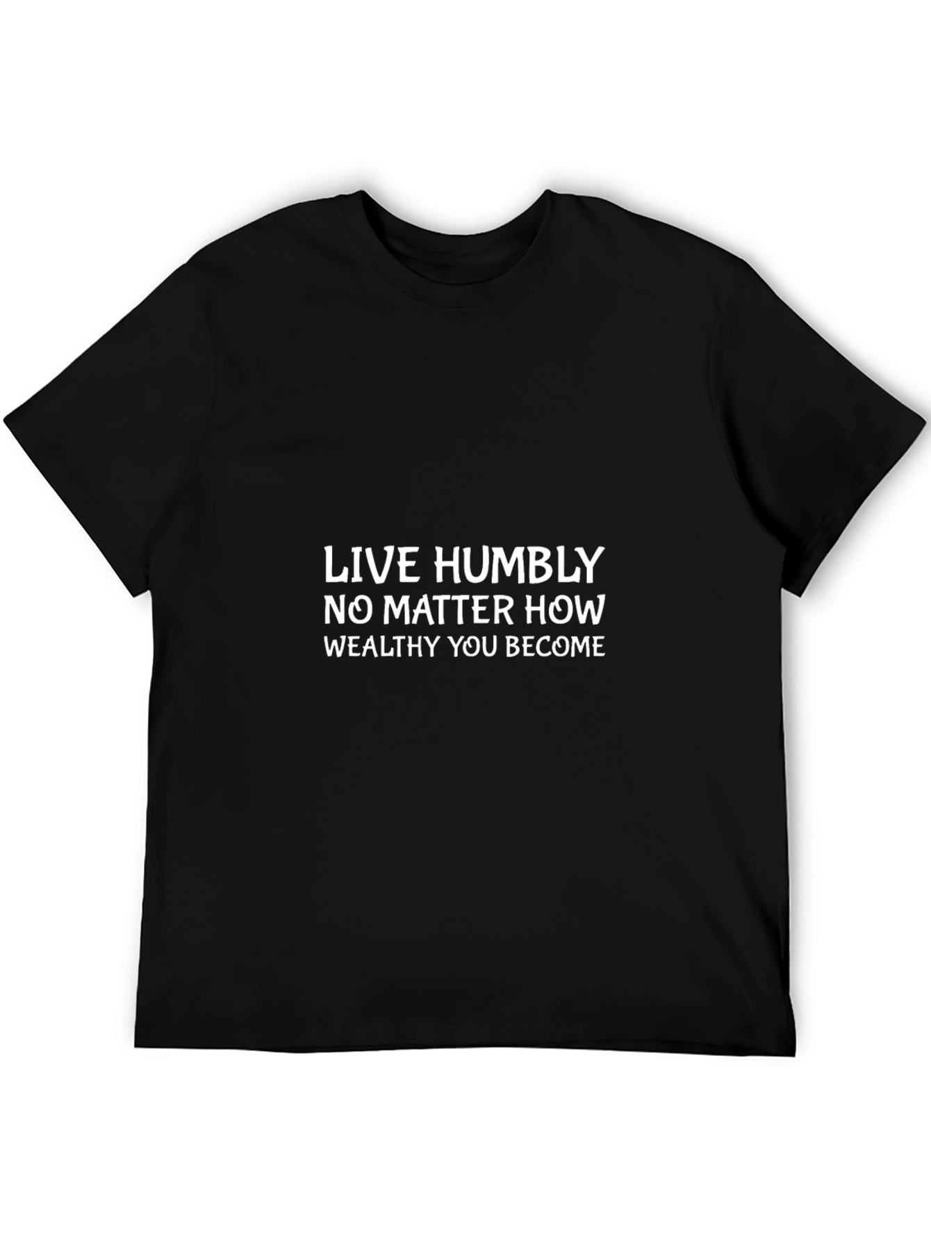 Live Humbly Graphic Tee - Mens Black T-Shirt