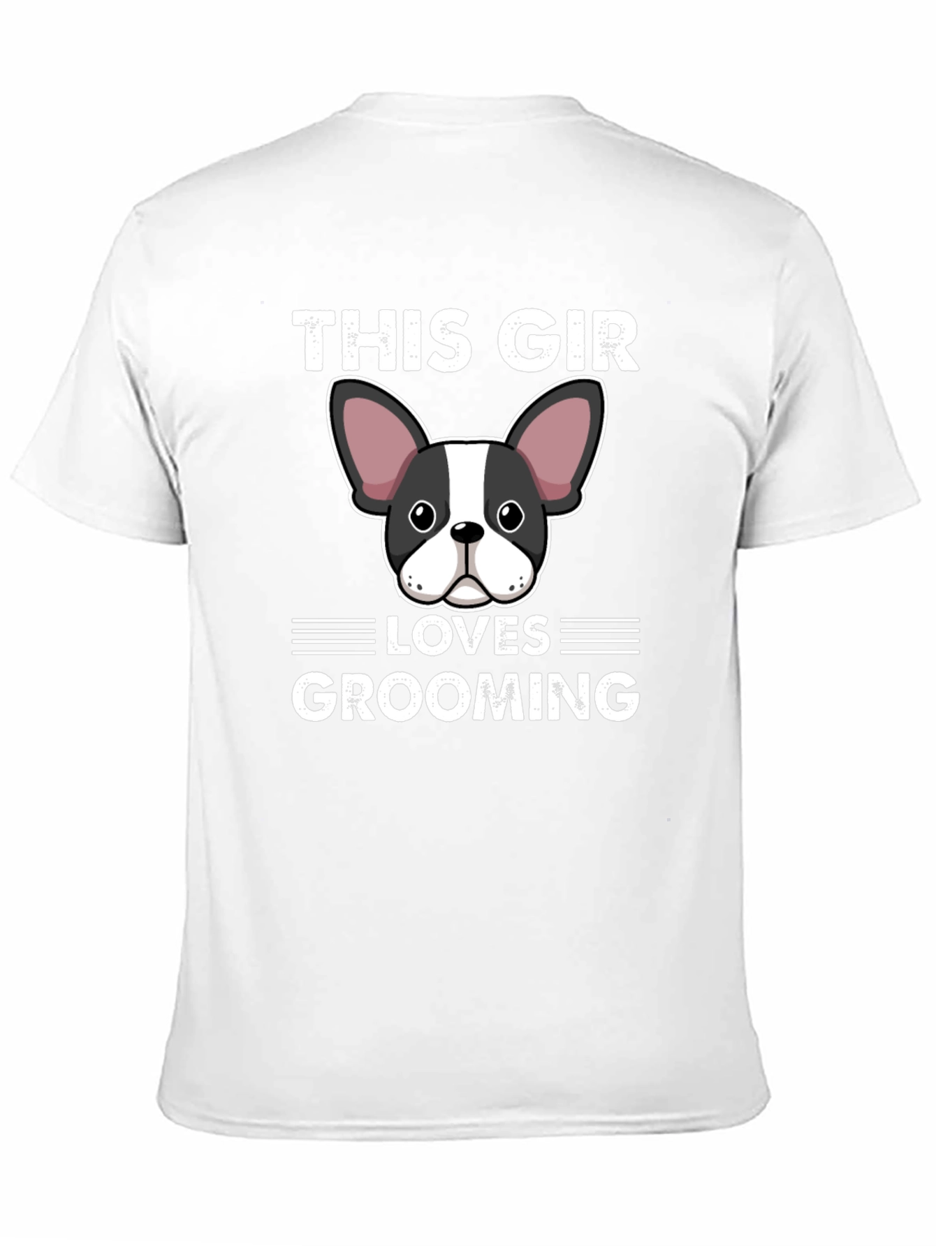 This Girl Loves Grooming Dog Graphic T-Shirt