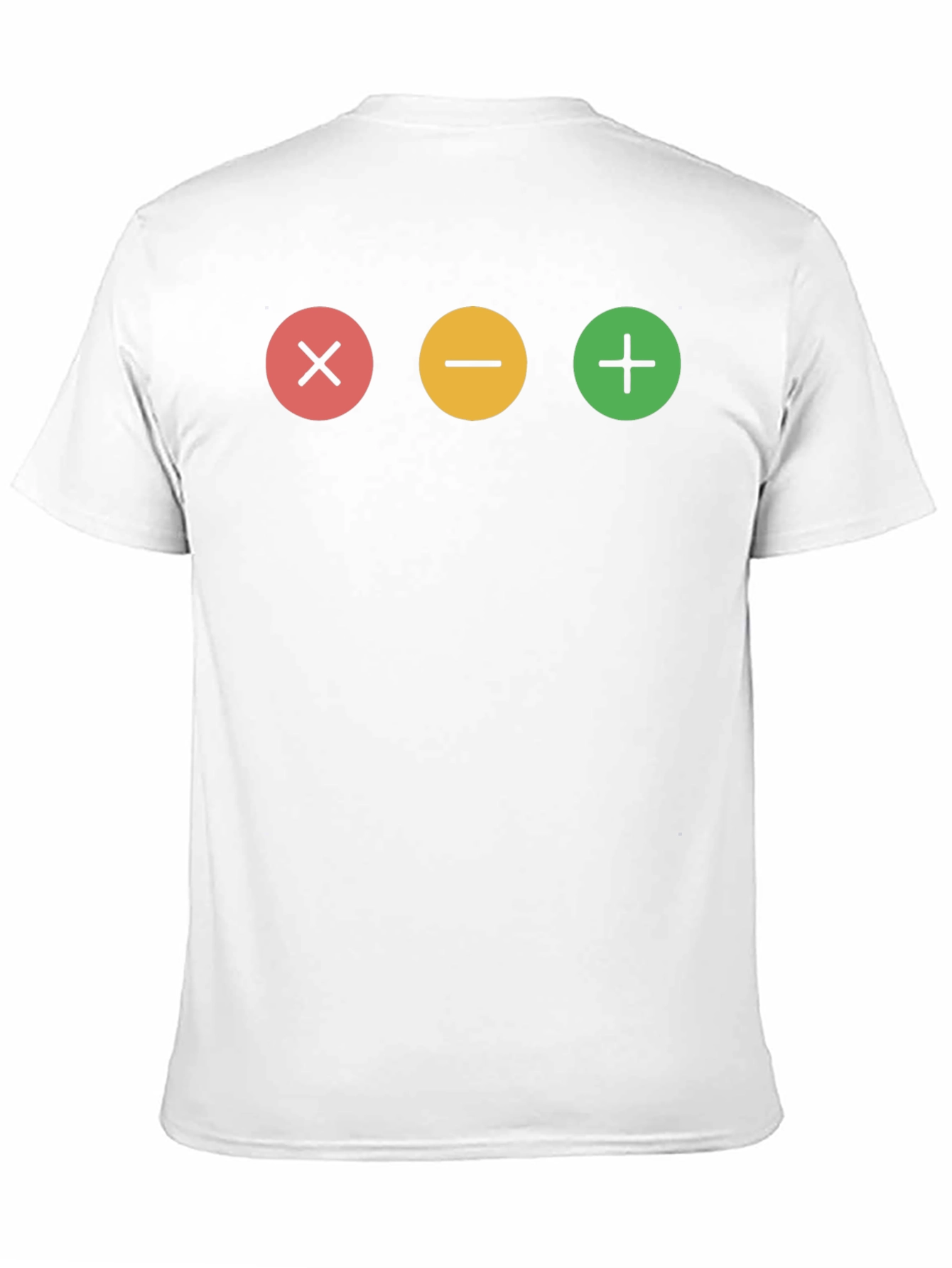 Math Equation Graphic Print Black T-Shirt