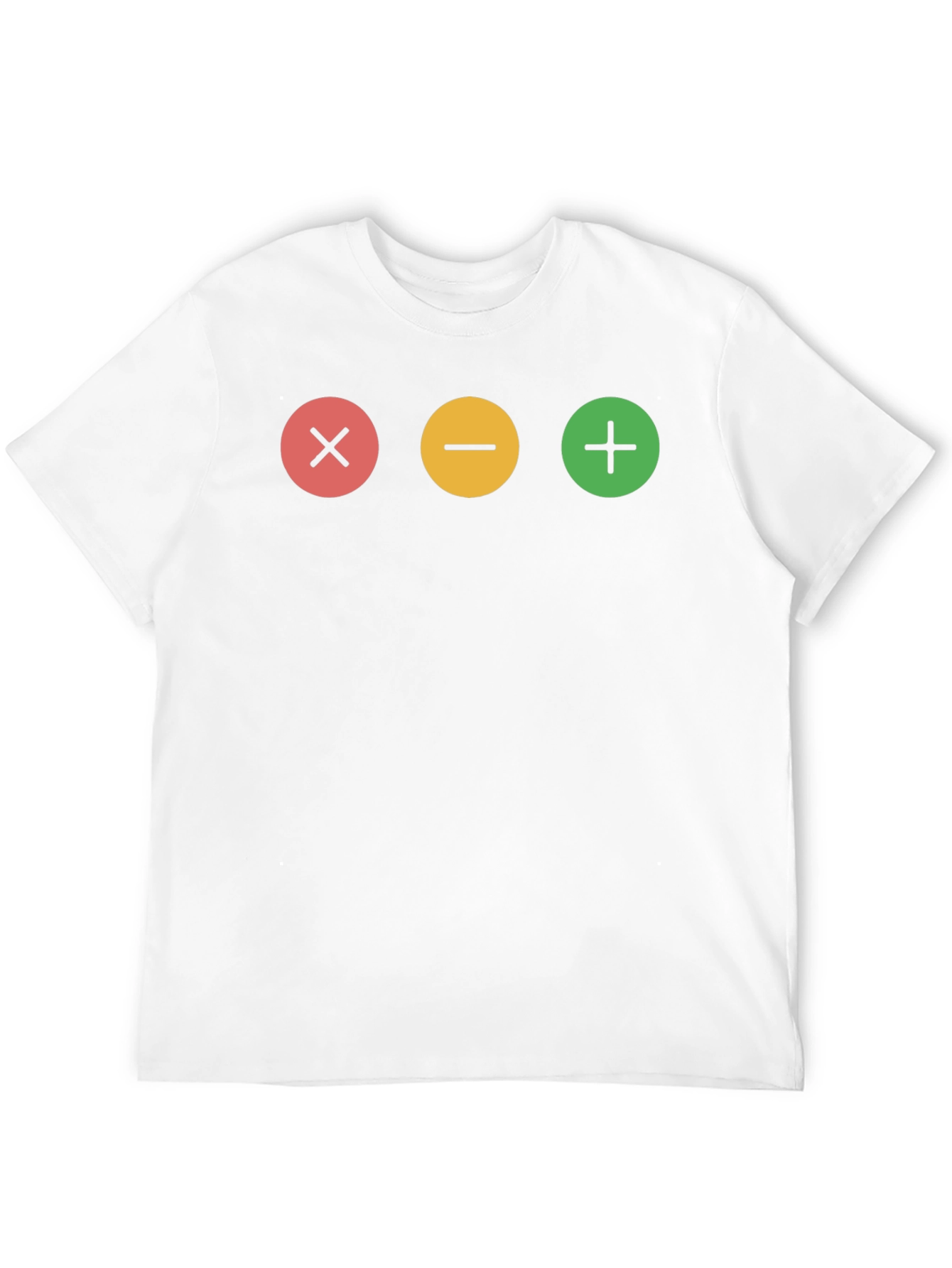 Math Equation Graphic Print Black T-Shirt