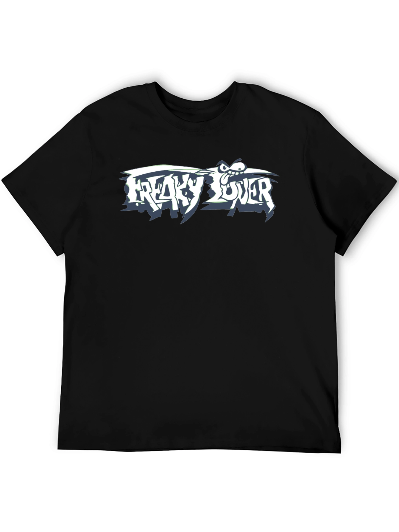 Freaky Lover Graphic T-Shirt - Black