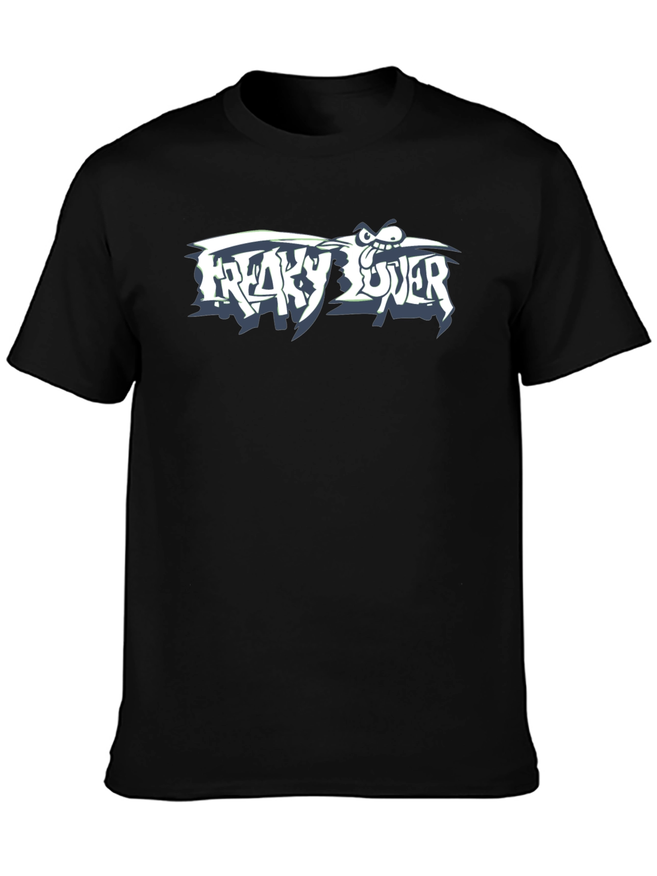 Freaky Lover Graphic T-Shirt - Black