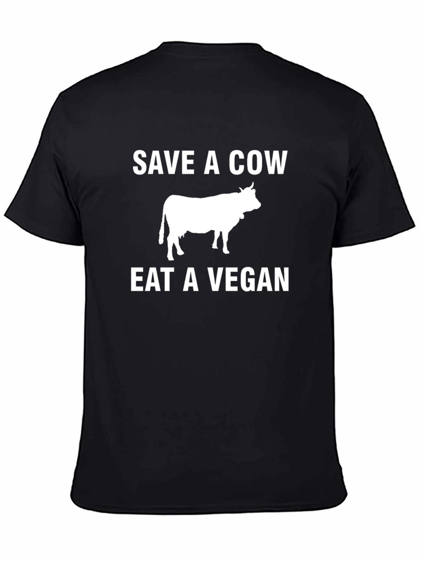 Save a Cow Eat a Vegan Graphic Tee