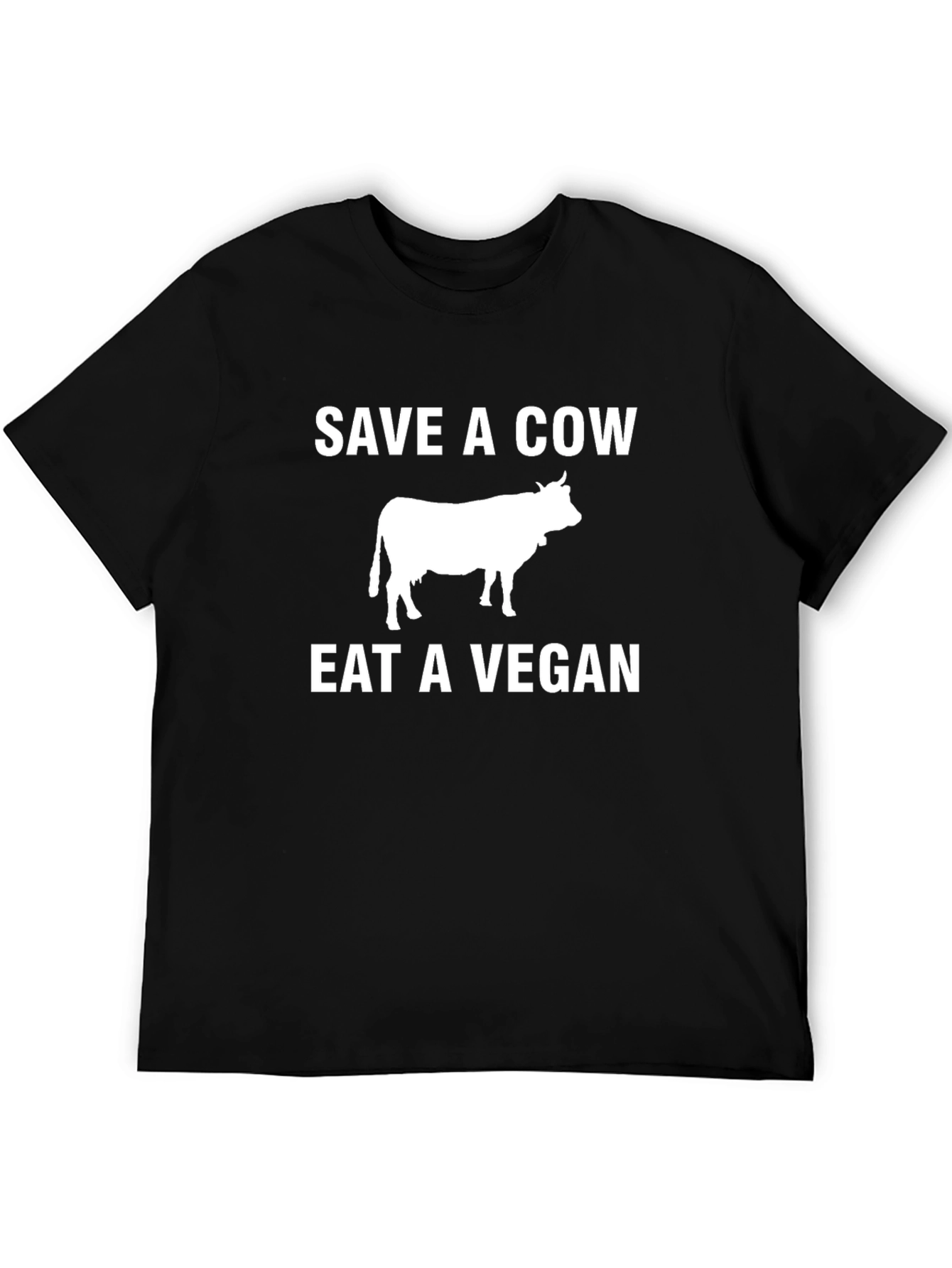 Save a Cow Eat a Vegan Graphic Tee