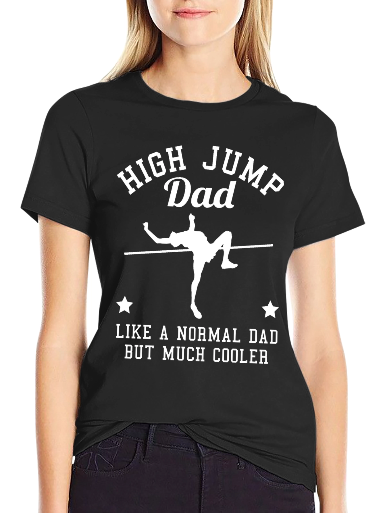 High Jump Dad T-Shirt - Cool Dad Tee