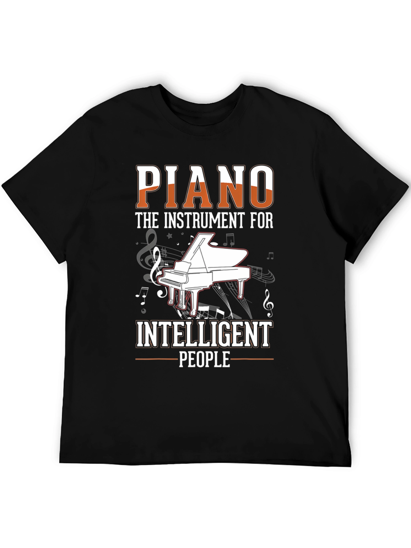 Piano Intelligent People T-Shirt