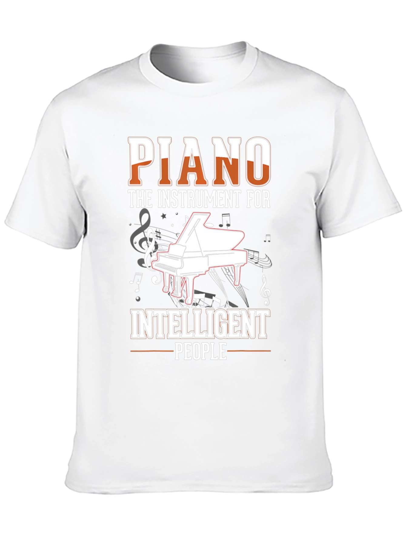 Piano Intelligent People T-Shirt