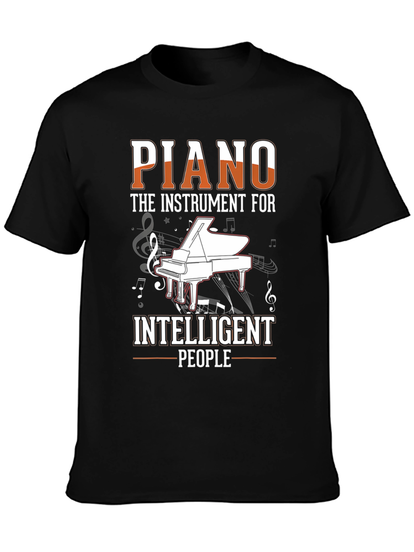 Piano Intelligent People T-Shirt