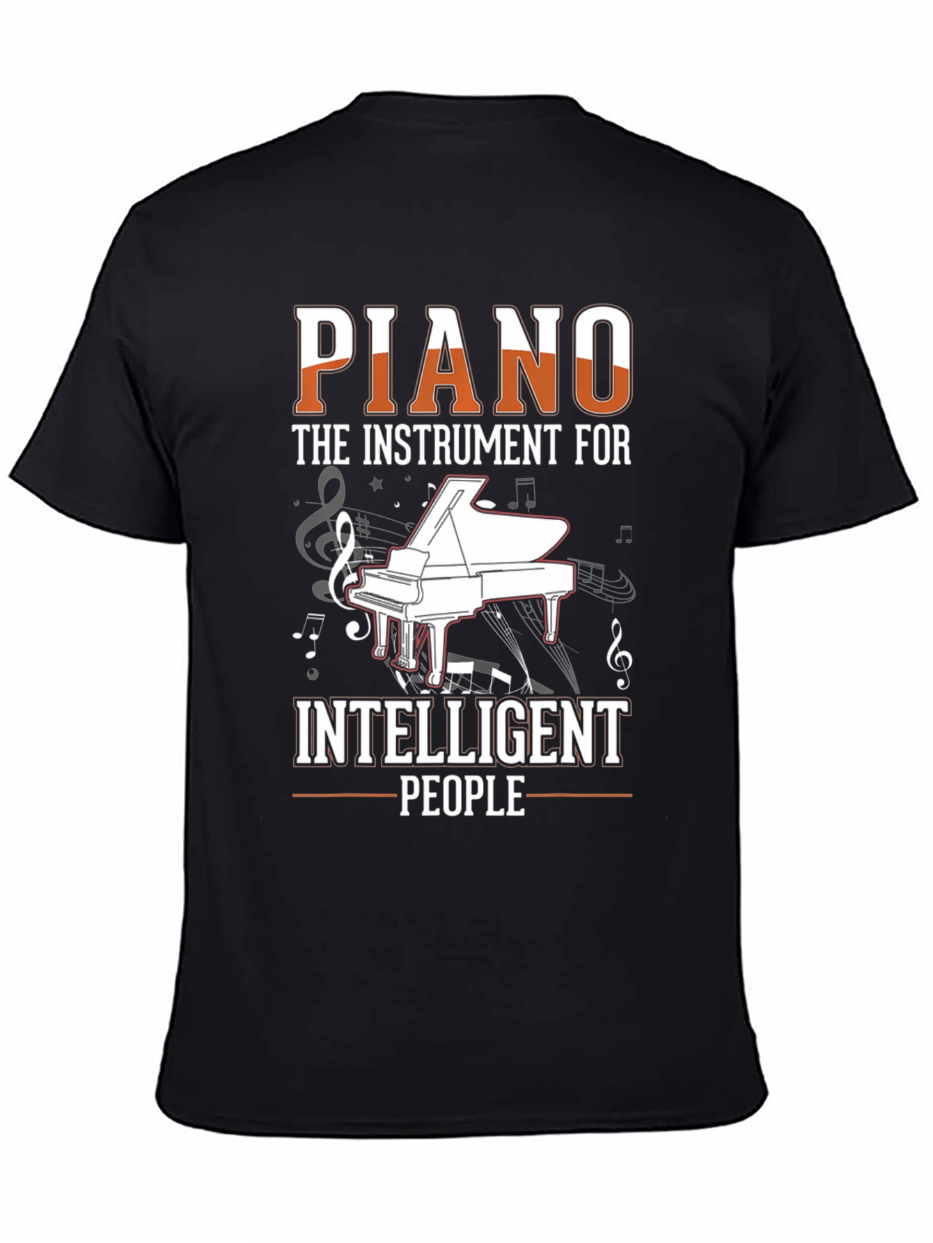 Piano Intelligent People T-Shirt
